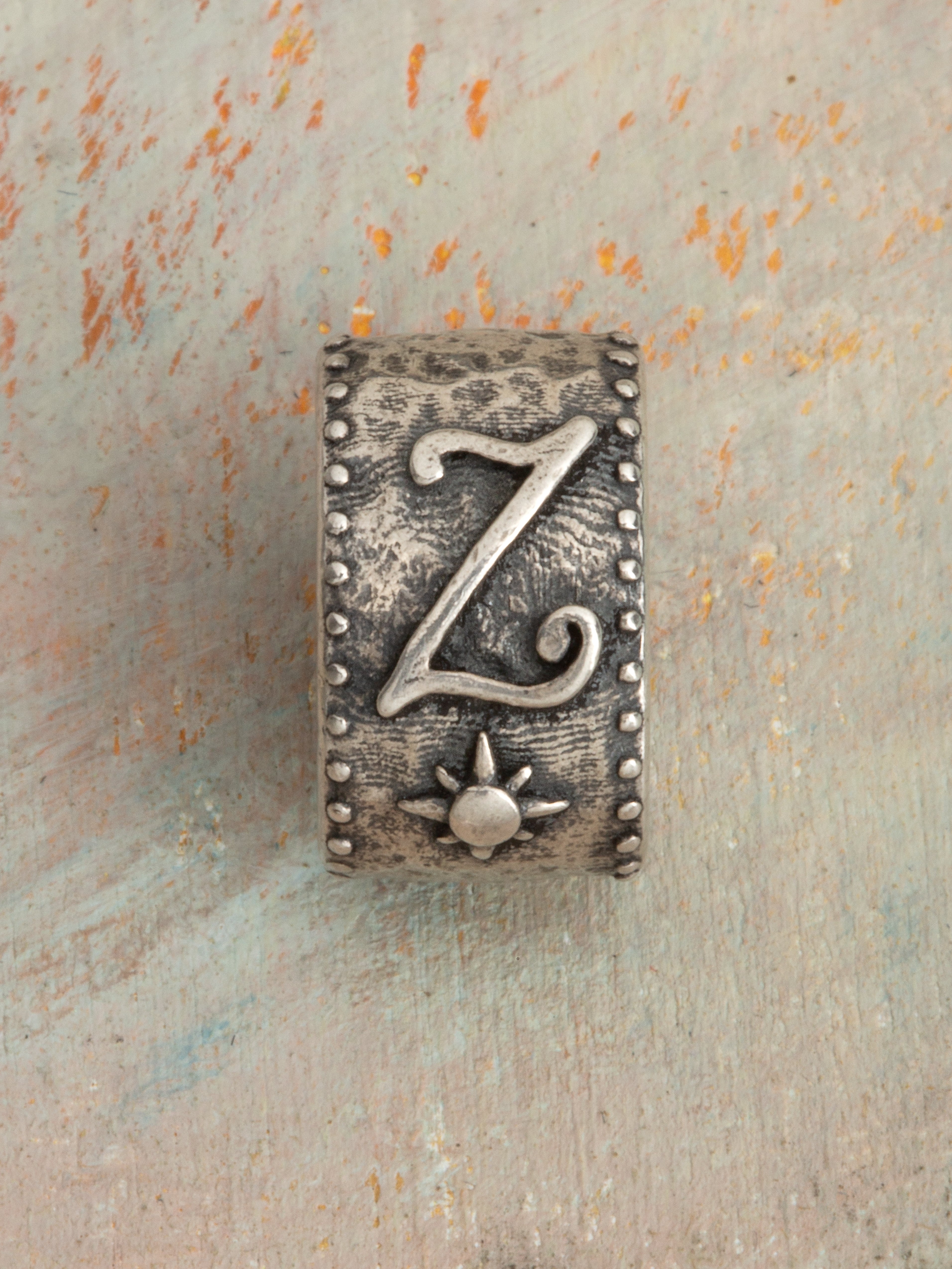 Initial Talismans Charm Sterling Silver