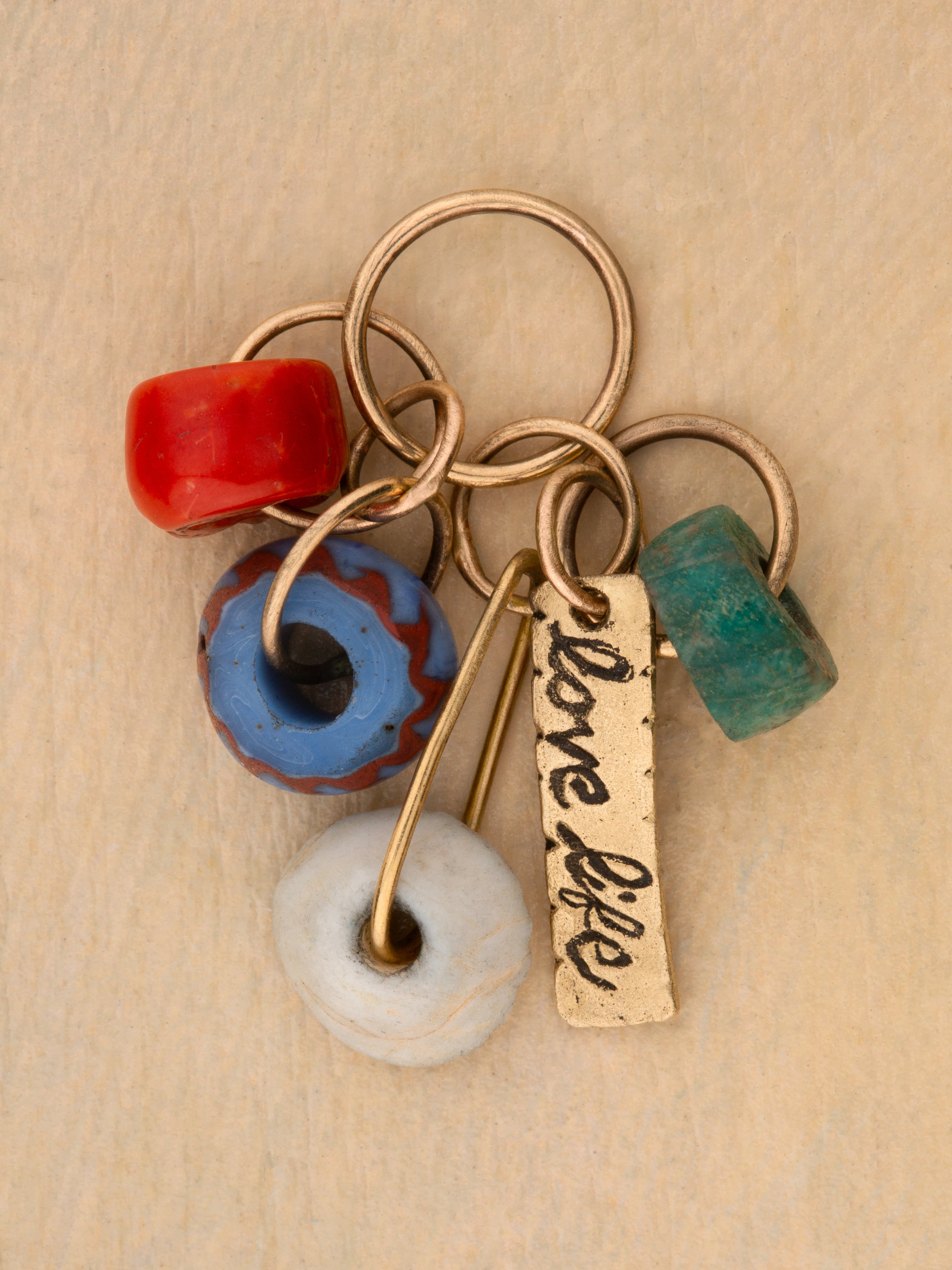 Antique Trade Bead Charm