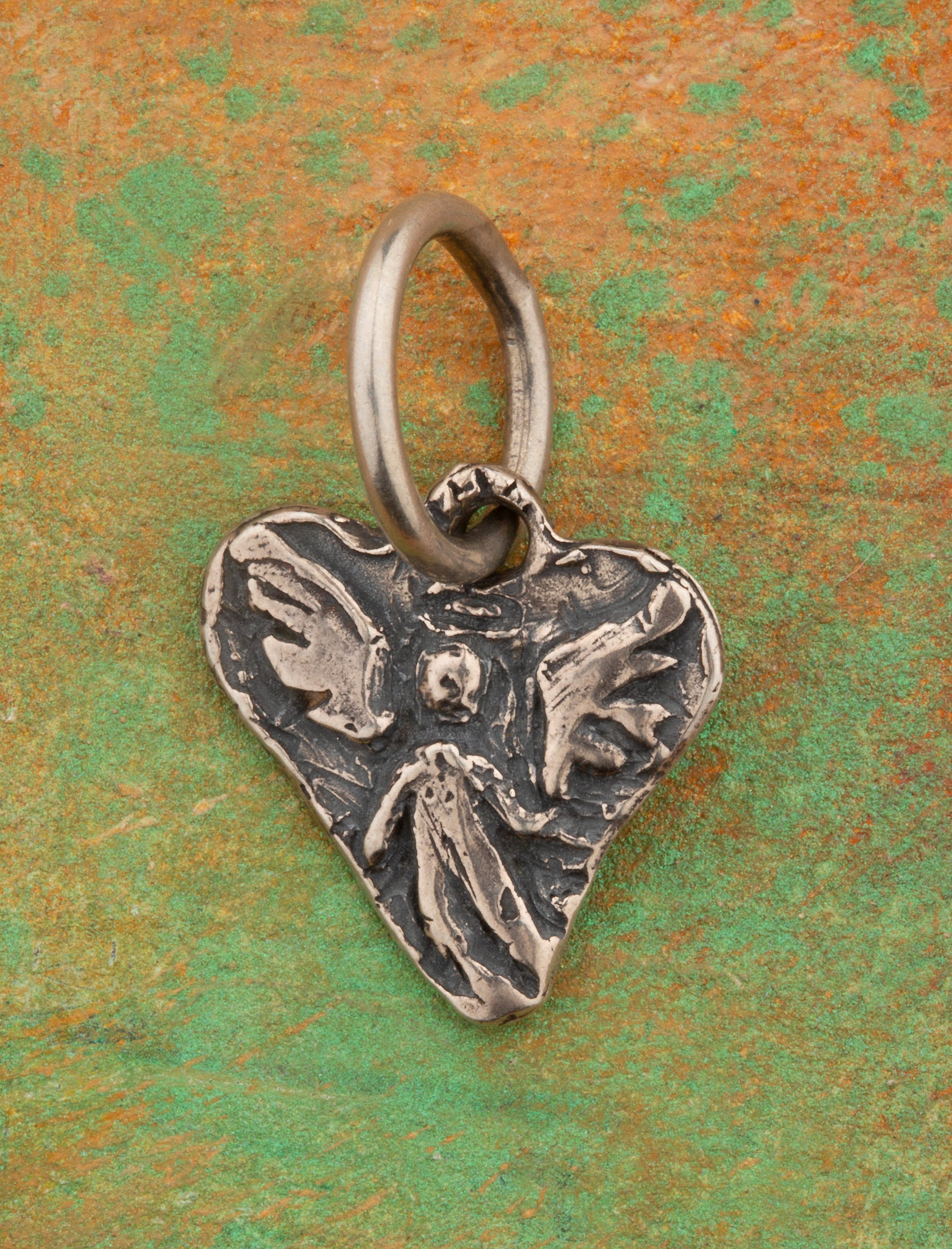 Angel Heart Charm