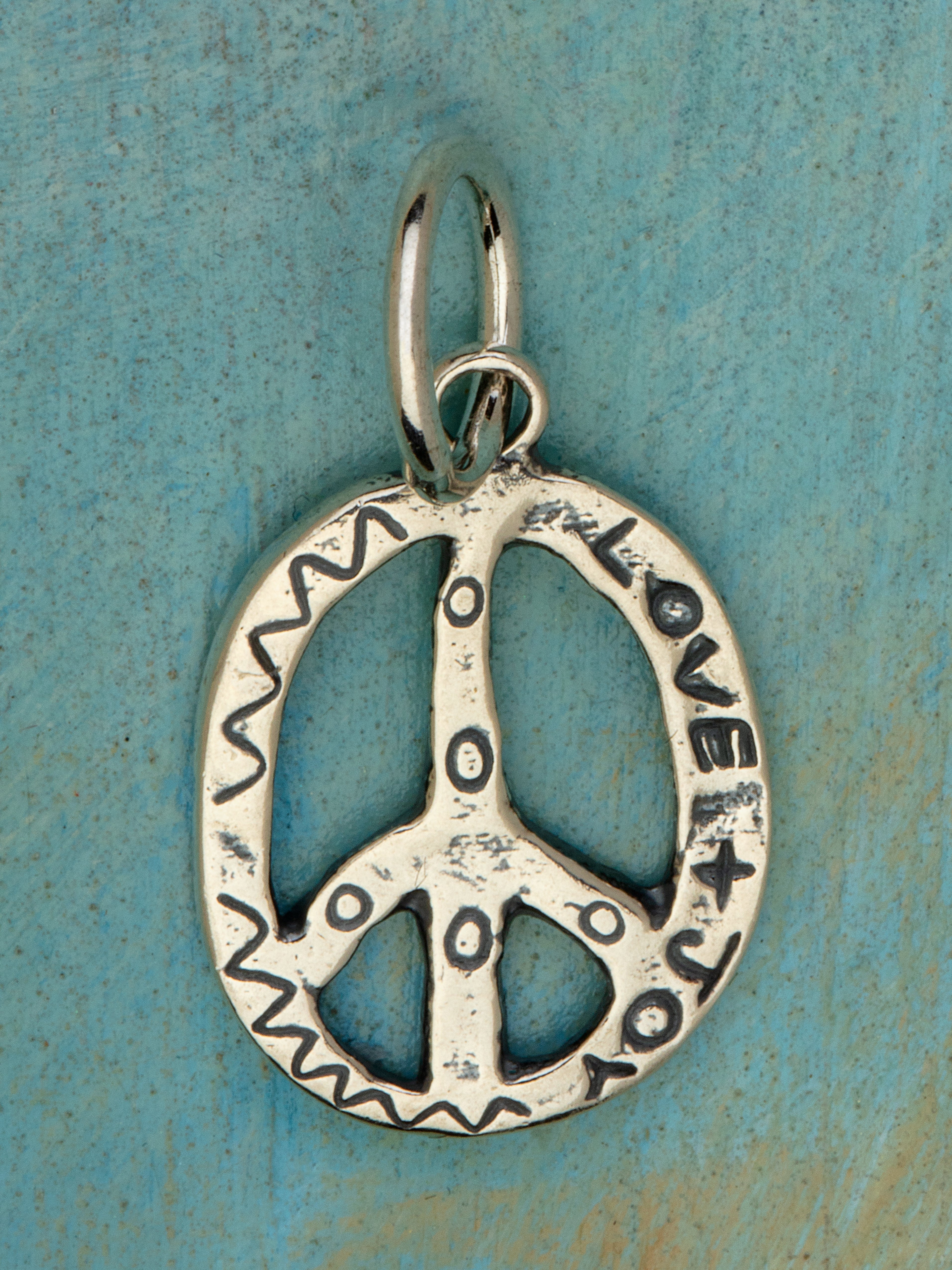 Peace And Love Charm