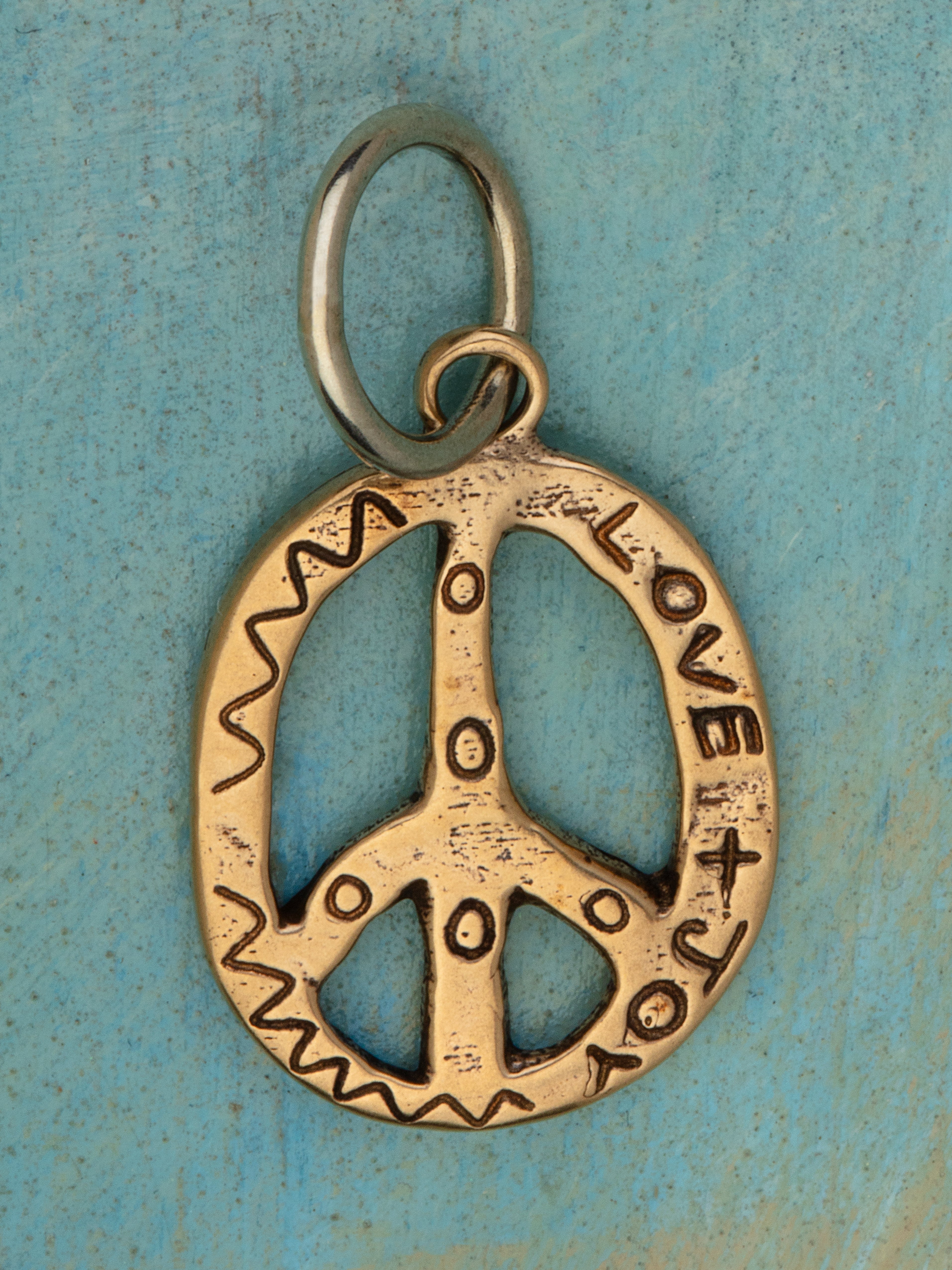 Peace And Love Charm
