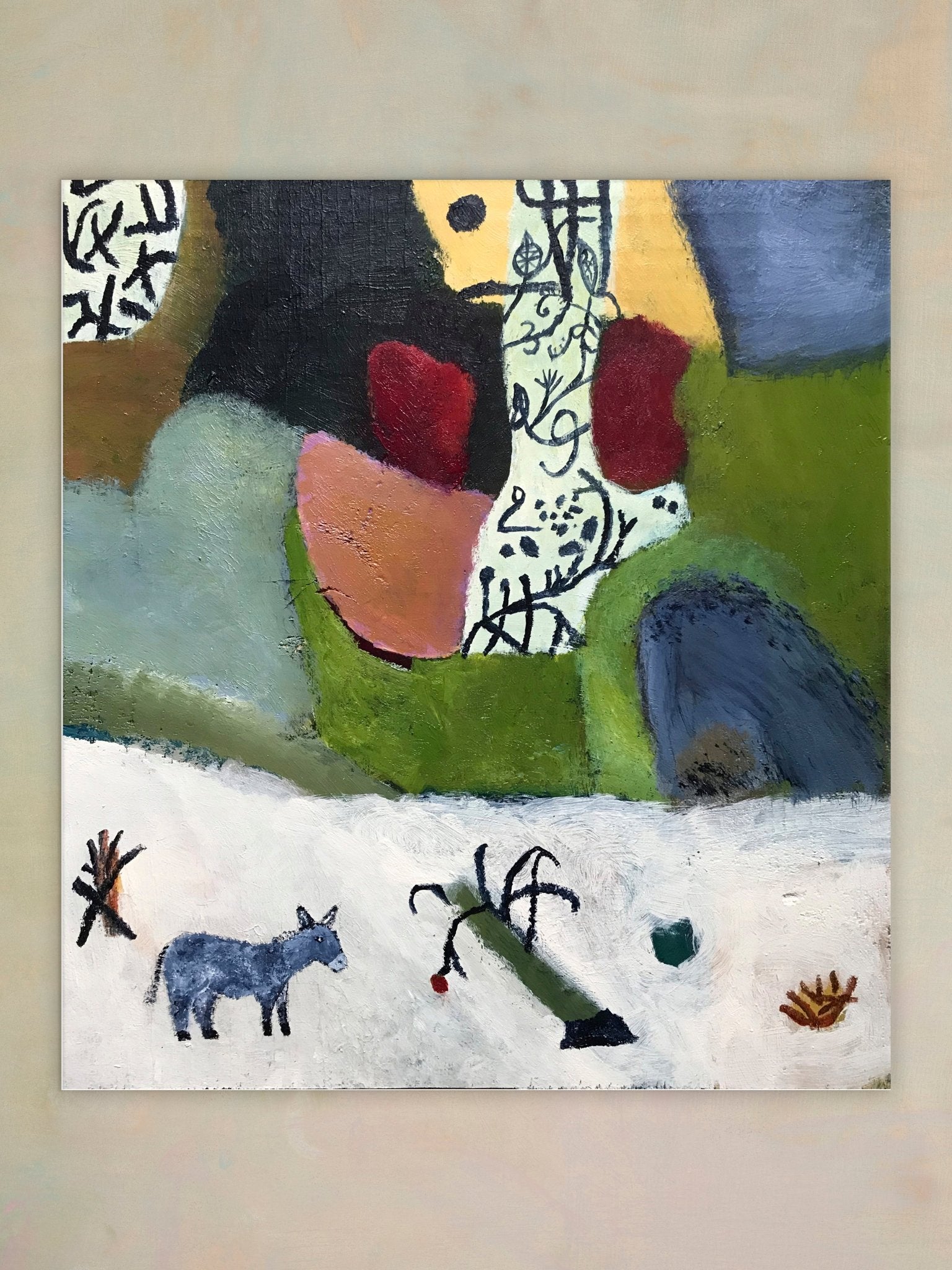 Donkey and Autumn Forest - Katherine Dunn - Jes MaHarry