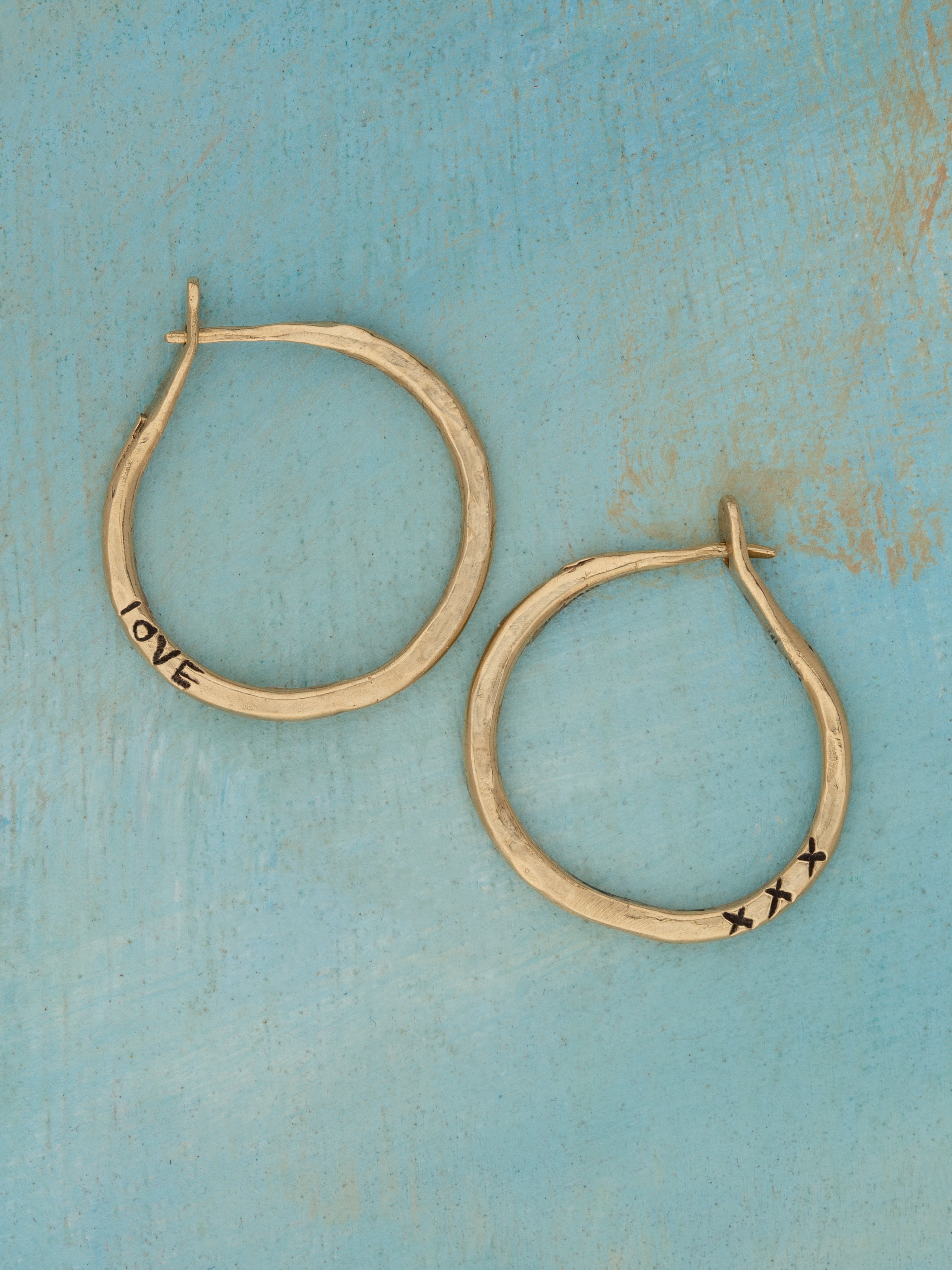 Golden Love Hoops