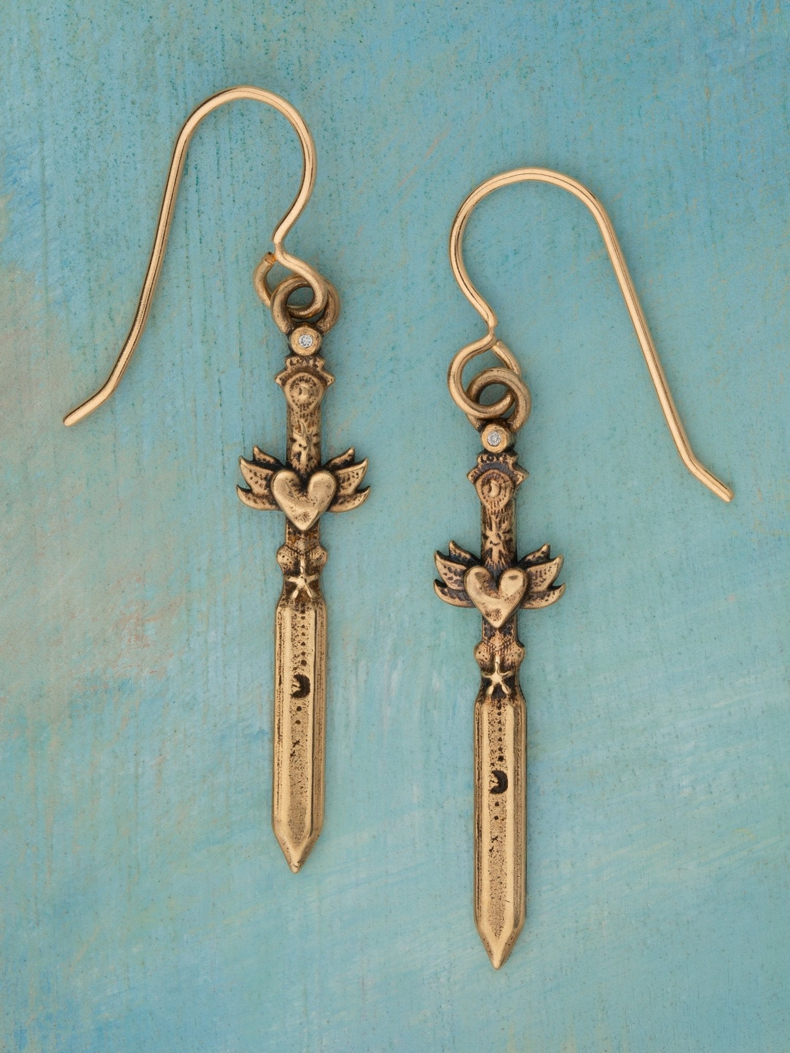 Warrior For Divine Love Earrings - Jes MaHarry