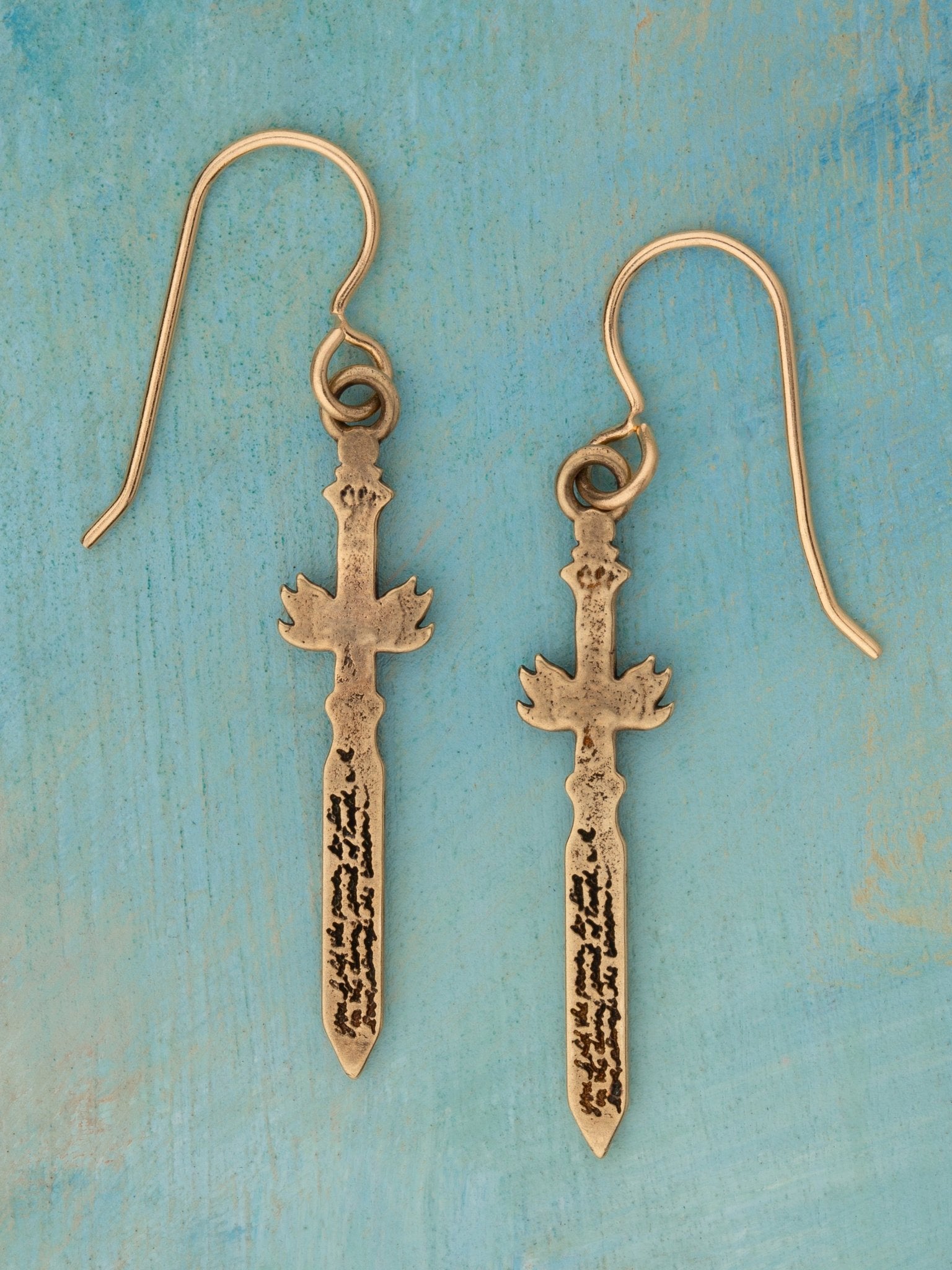 Warrior For Divine Love Earrings - Jes MaHarry