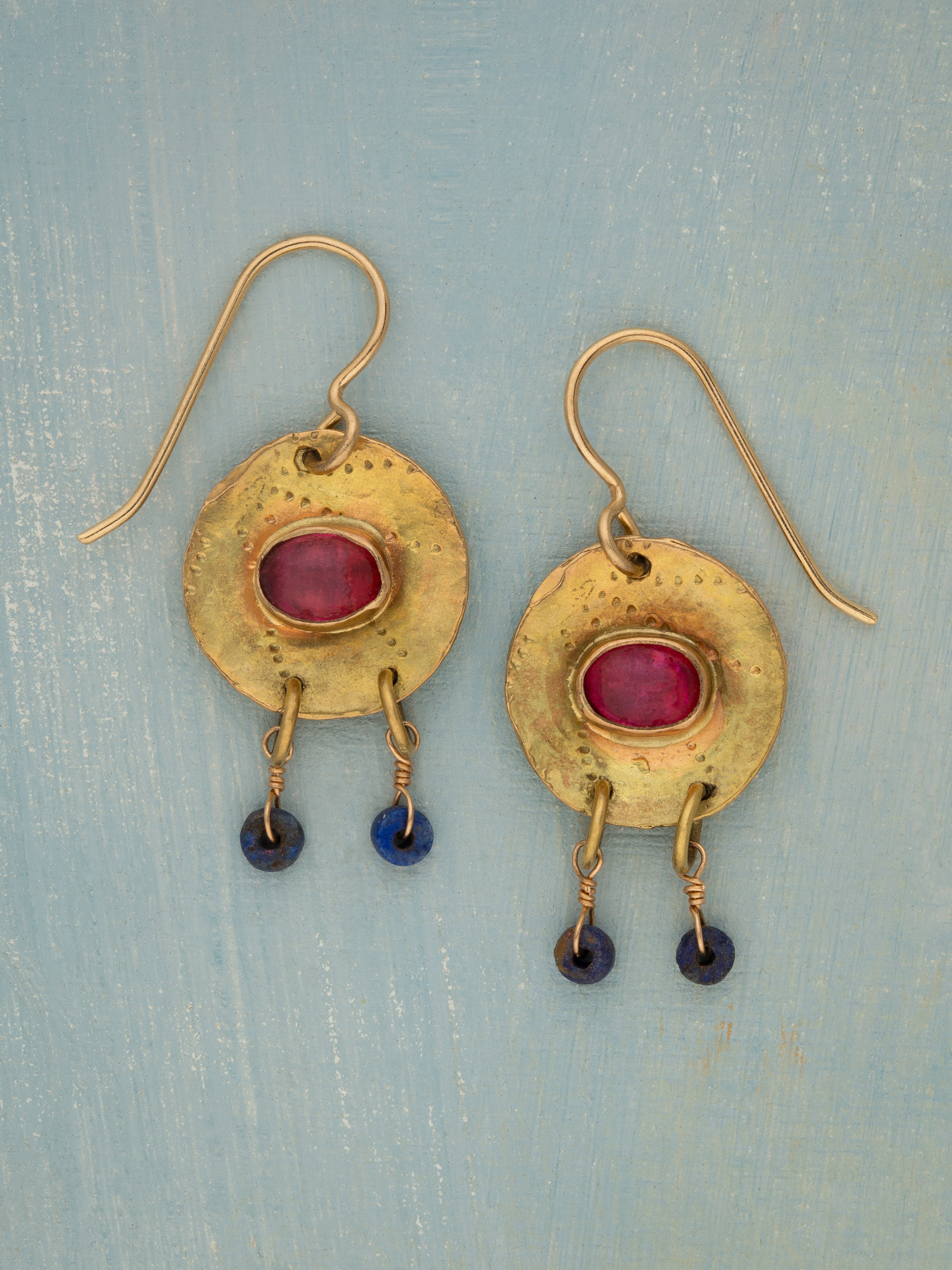 Pink Light Rising Earring