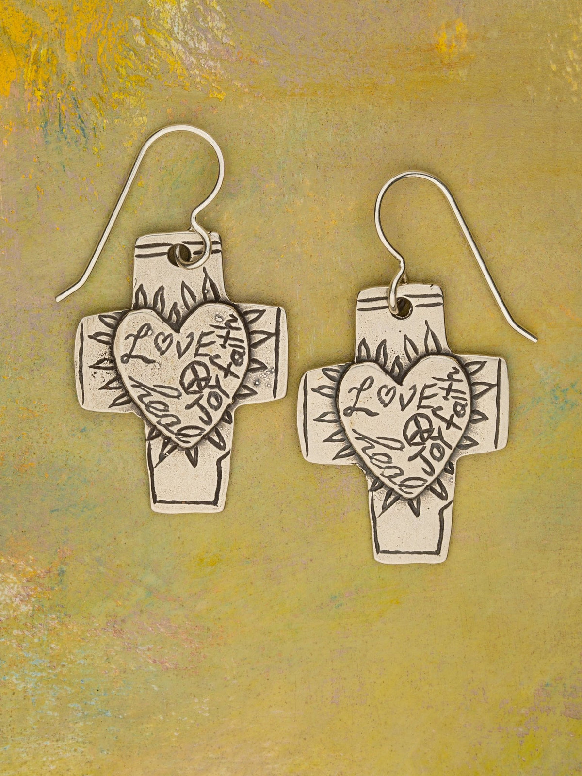 Believe In Goodness Earrings — Handmade by Jes MaHarry