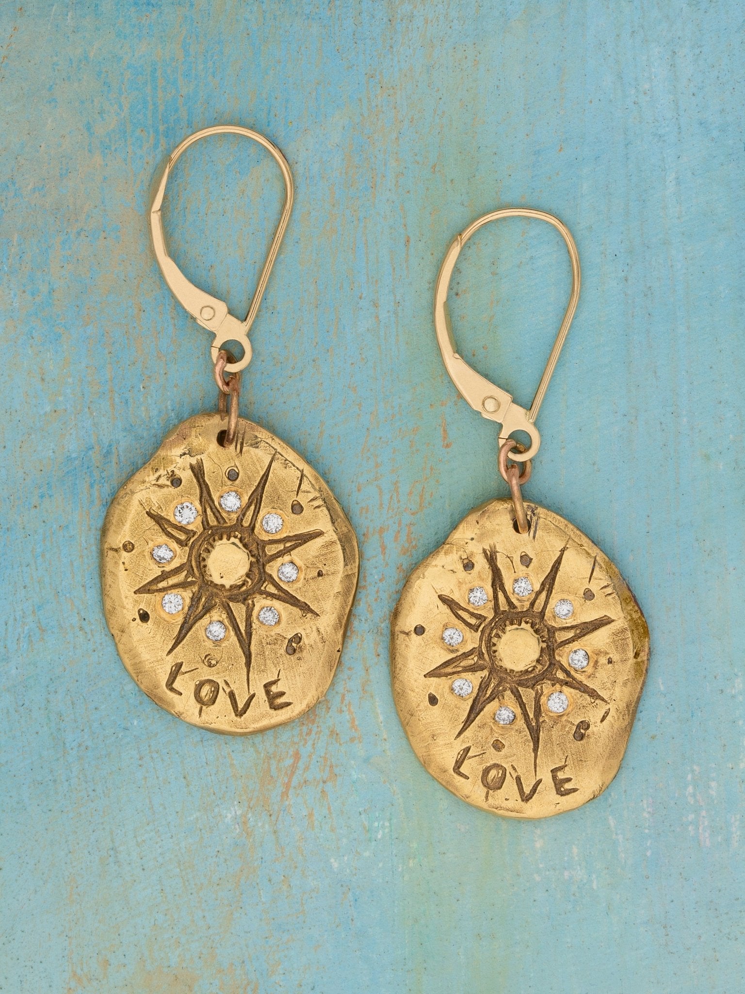 Shining Love Earrings - Jes MaHarry