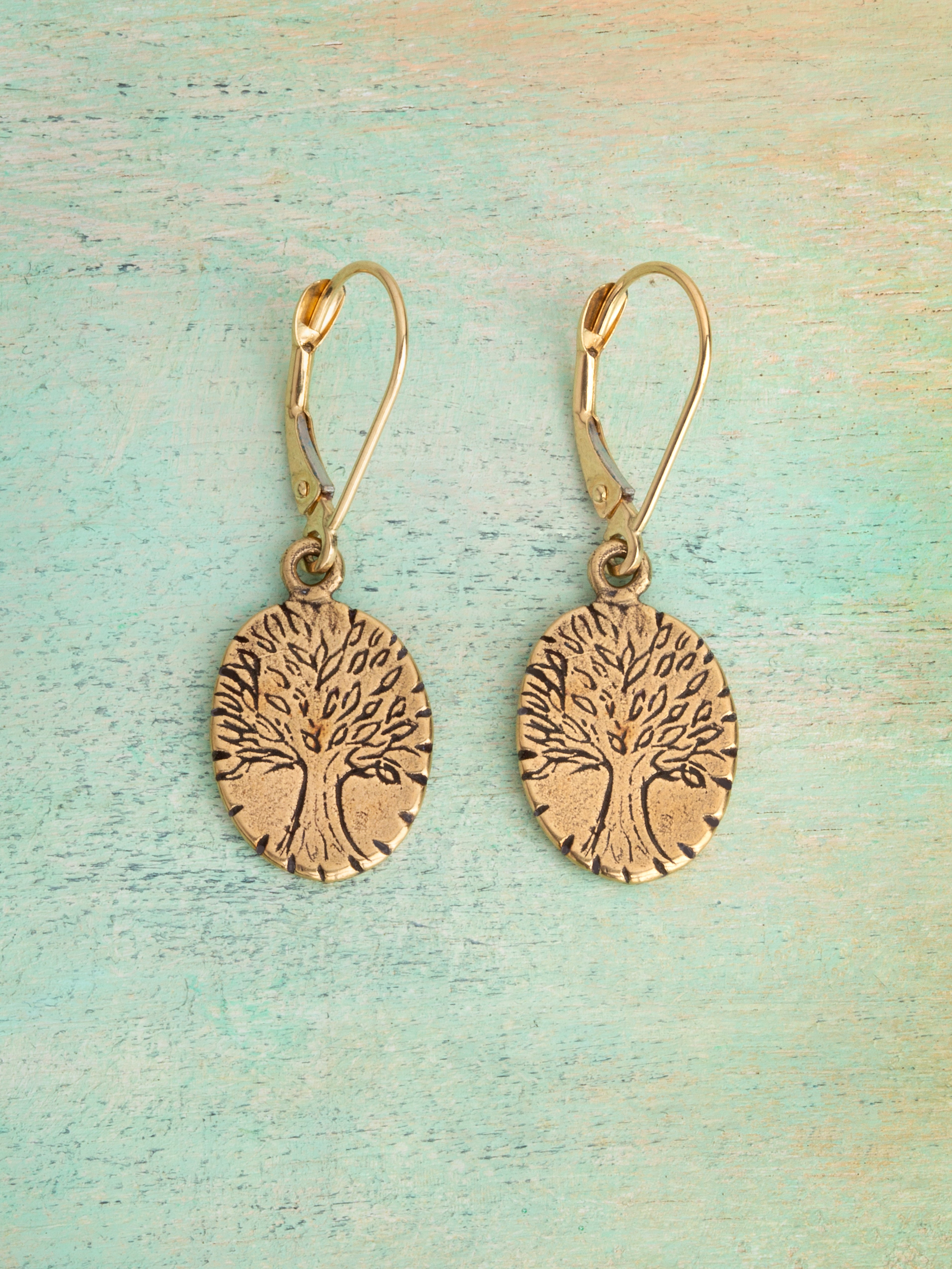 Grow Wise Tree Earrings