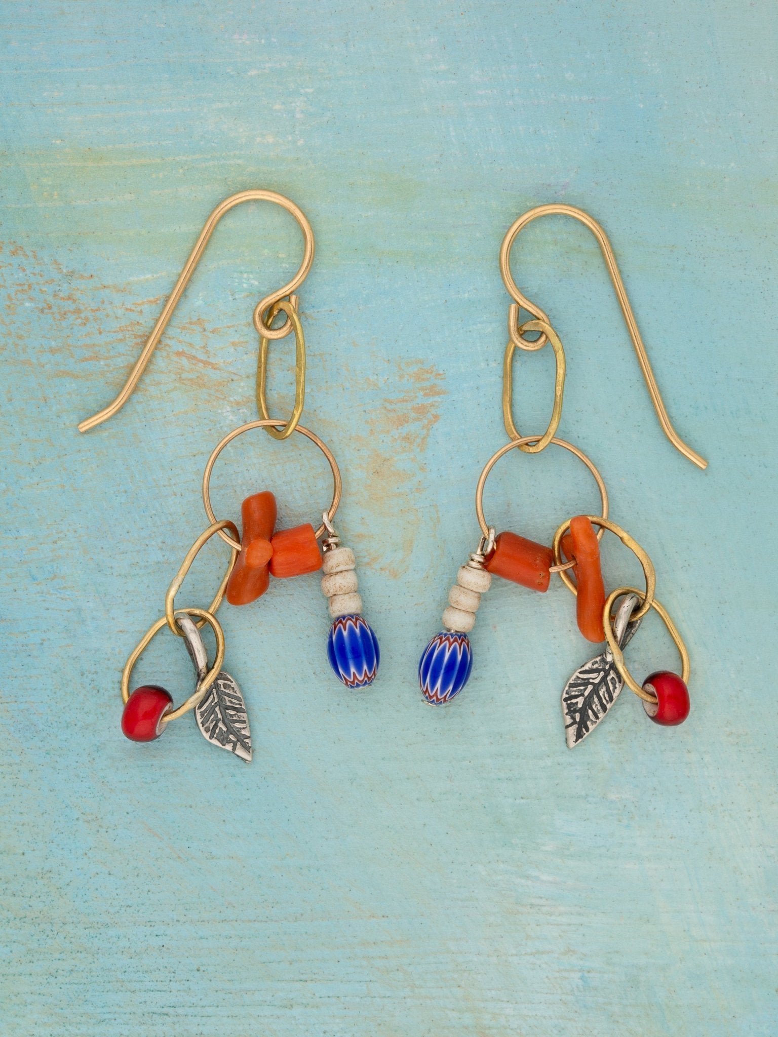 Fire Earrings — Handmade by Jes MaHarry