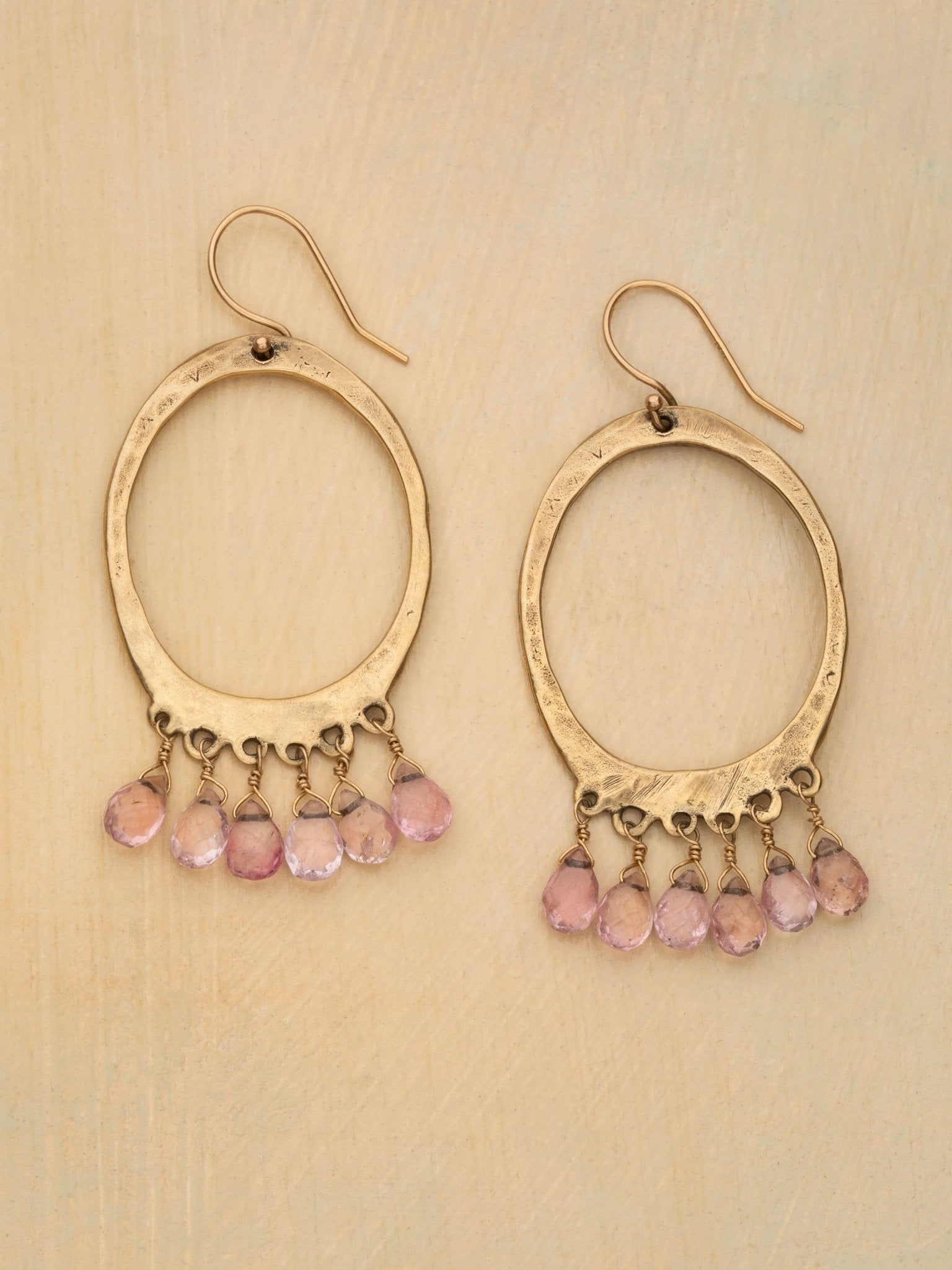 Pink Whisper Earrings - Jes MaHarry