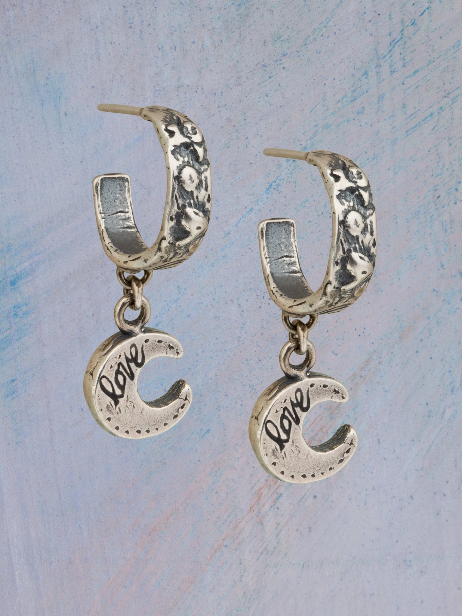Crescent Love Earrings - Jes MaHarry