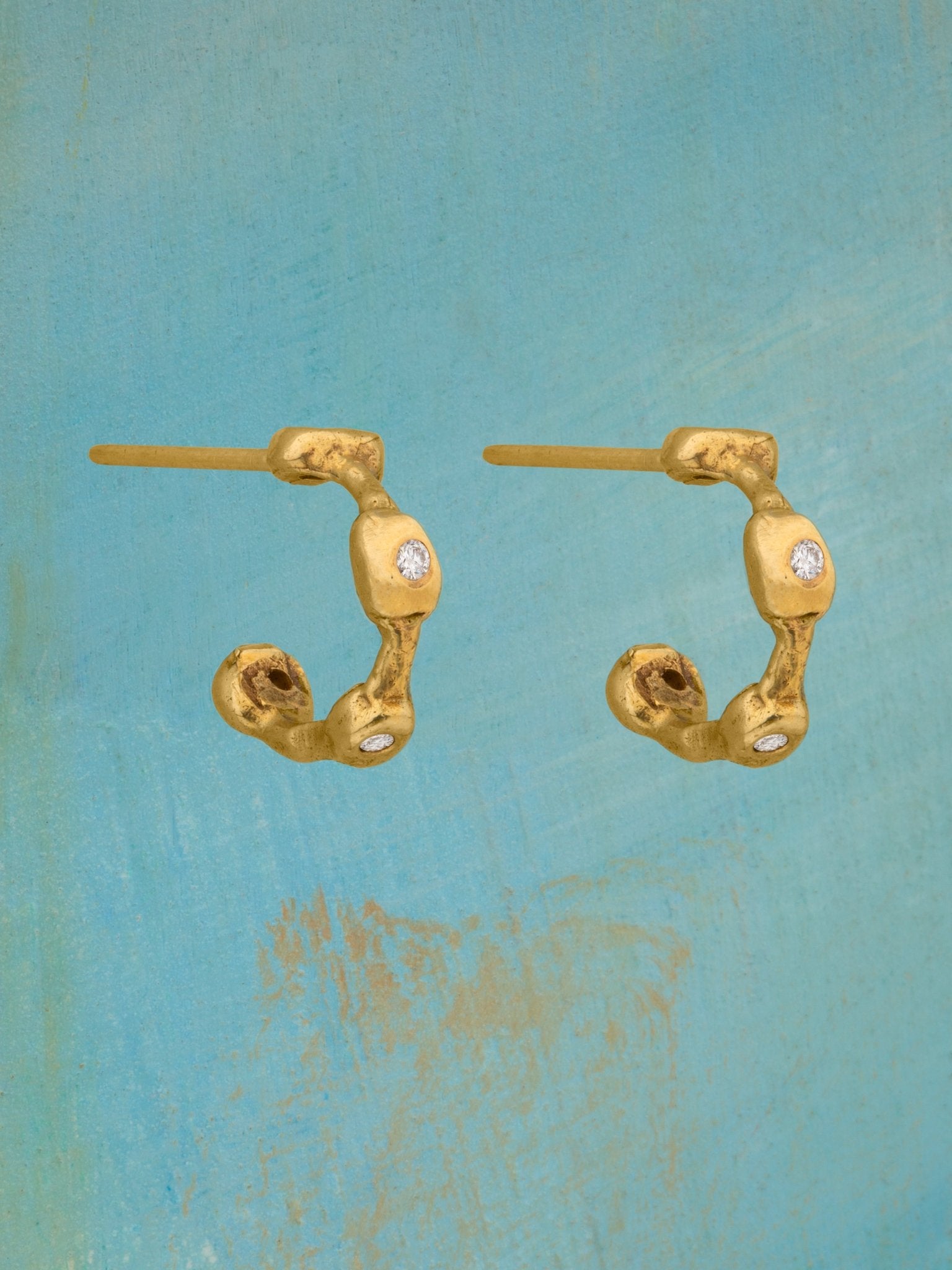 Little Golden Light Earrings - Jes MaHarry