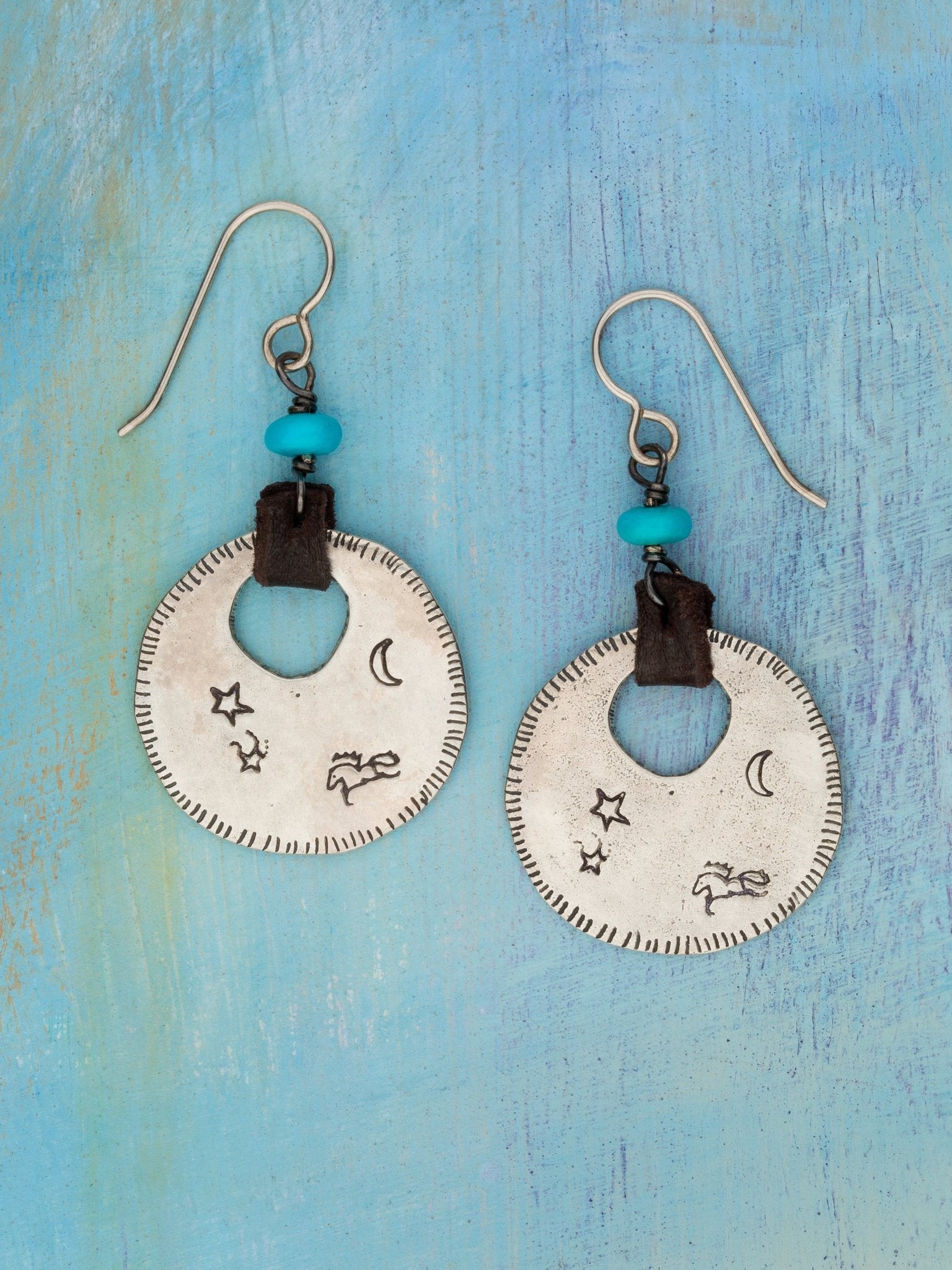 Over The Moon Earrings - Jes MaHarry