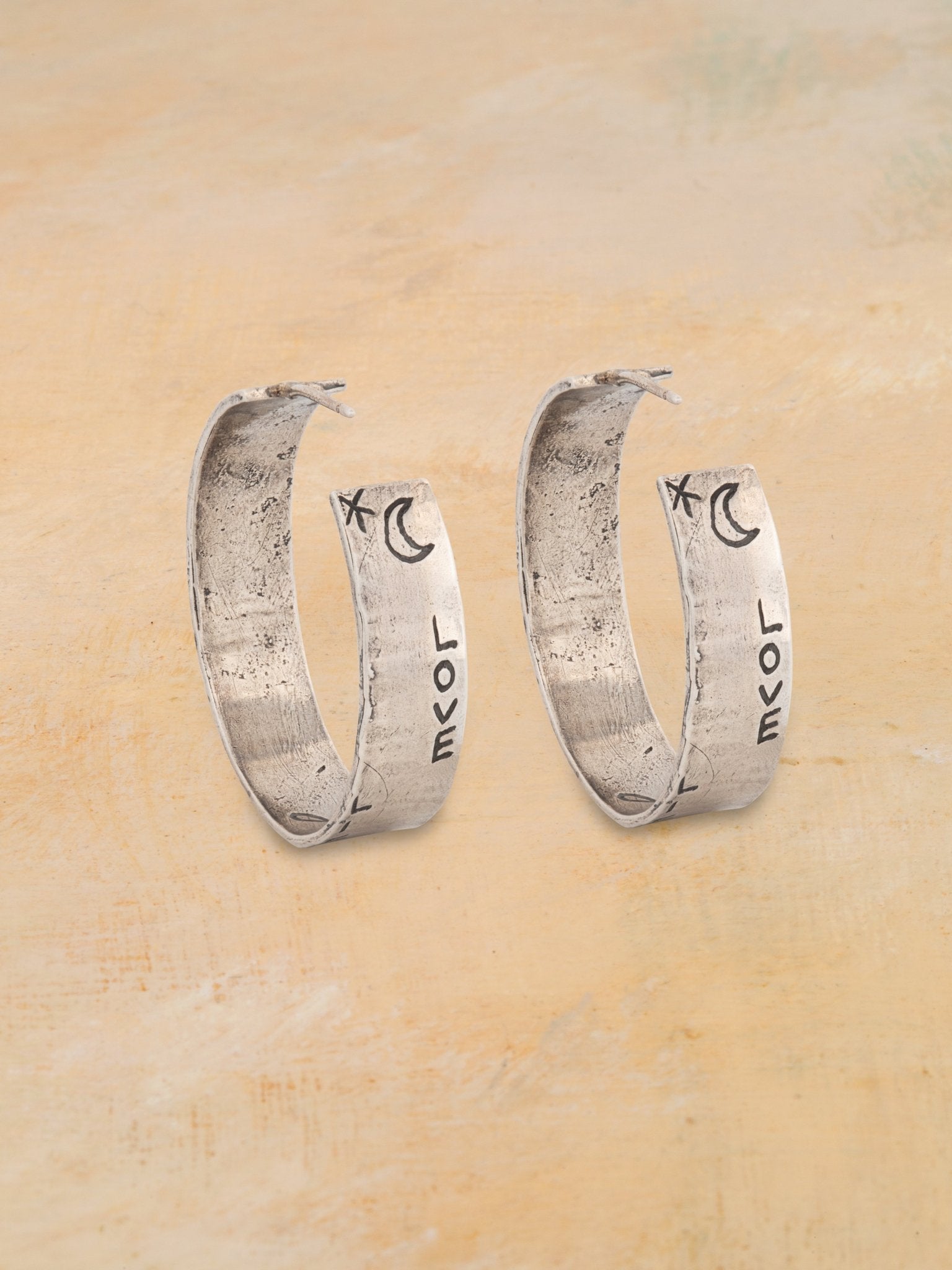 Grow Love Hoop Earrings — Handmade by Jes MaHarry