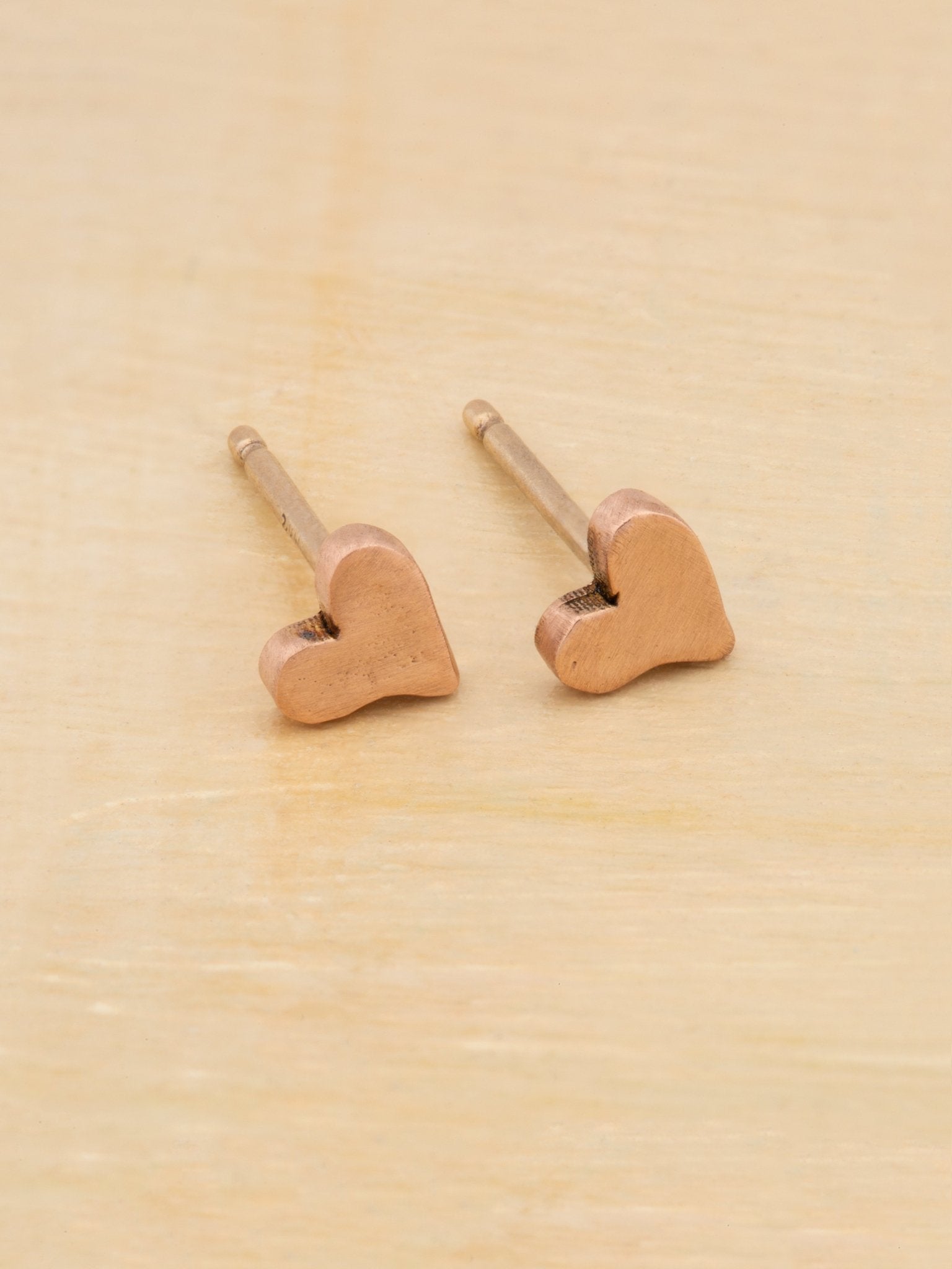 Small But Mighty Heart Earrings - Jes MaHarry
