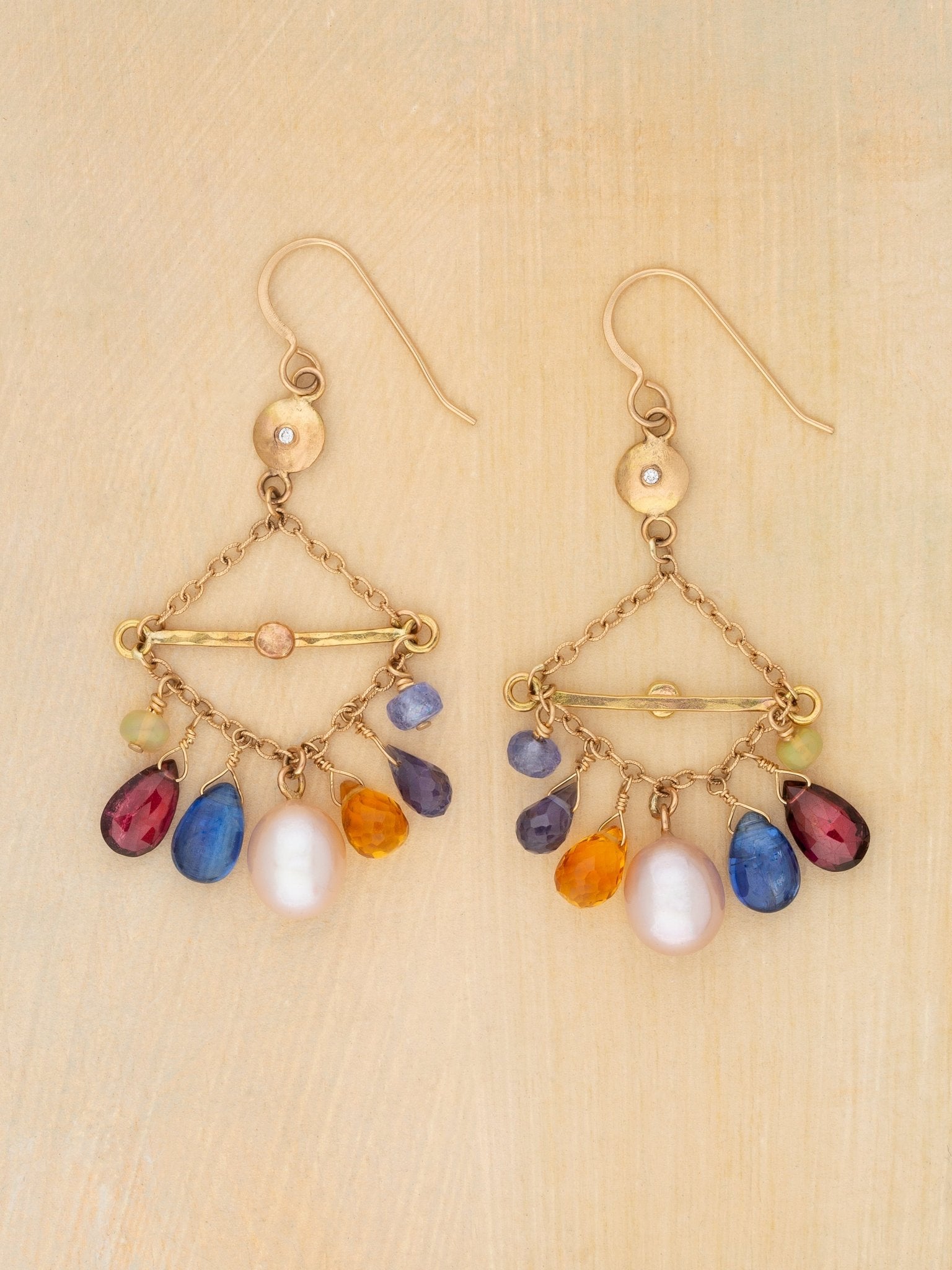 Moonlit Earrings — Handmade by Jes MaHarry