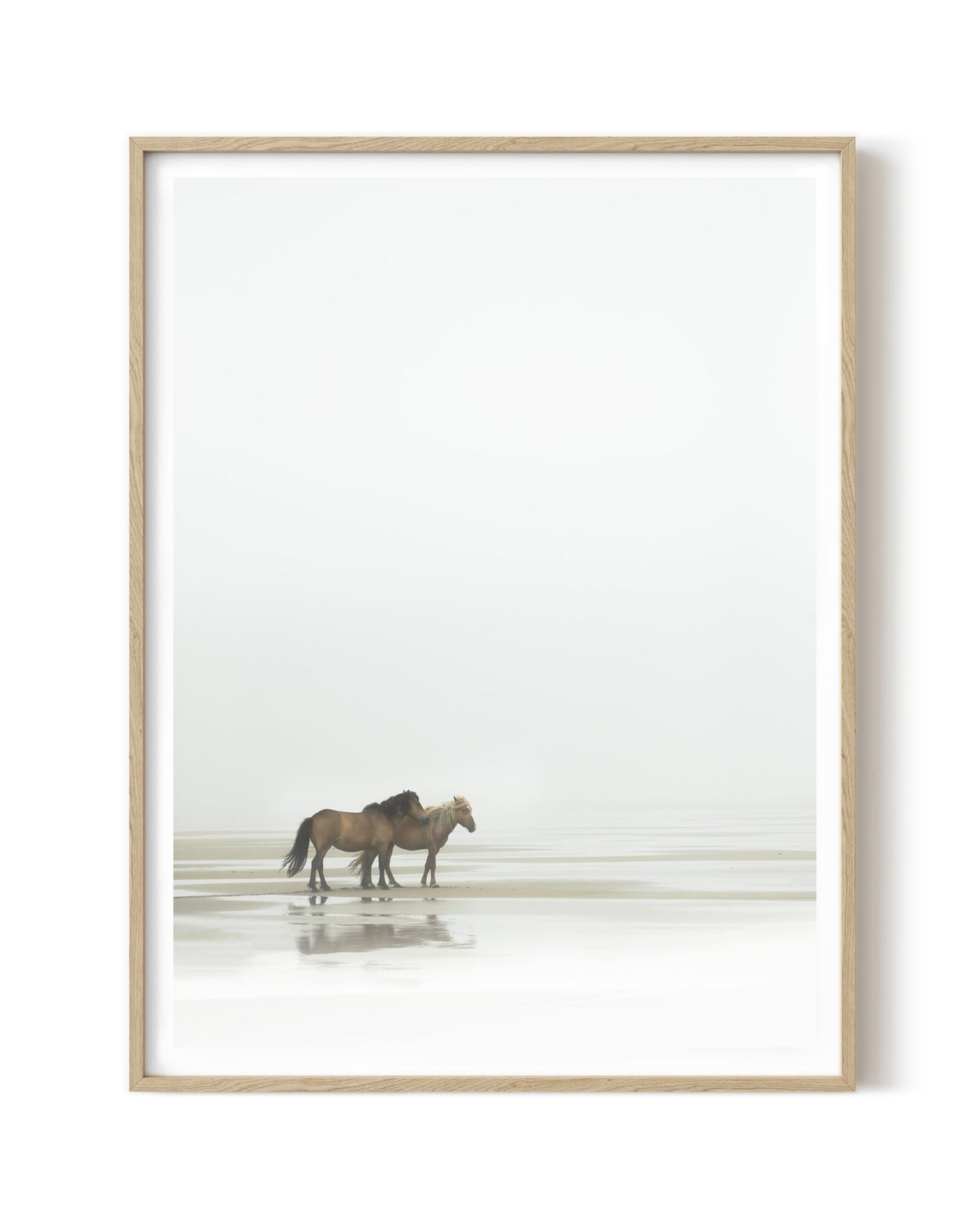 FRIENDS ON THE BEACH - UNFRAMED PRINT