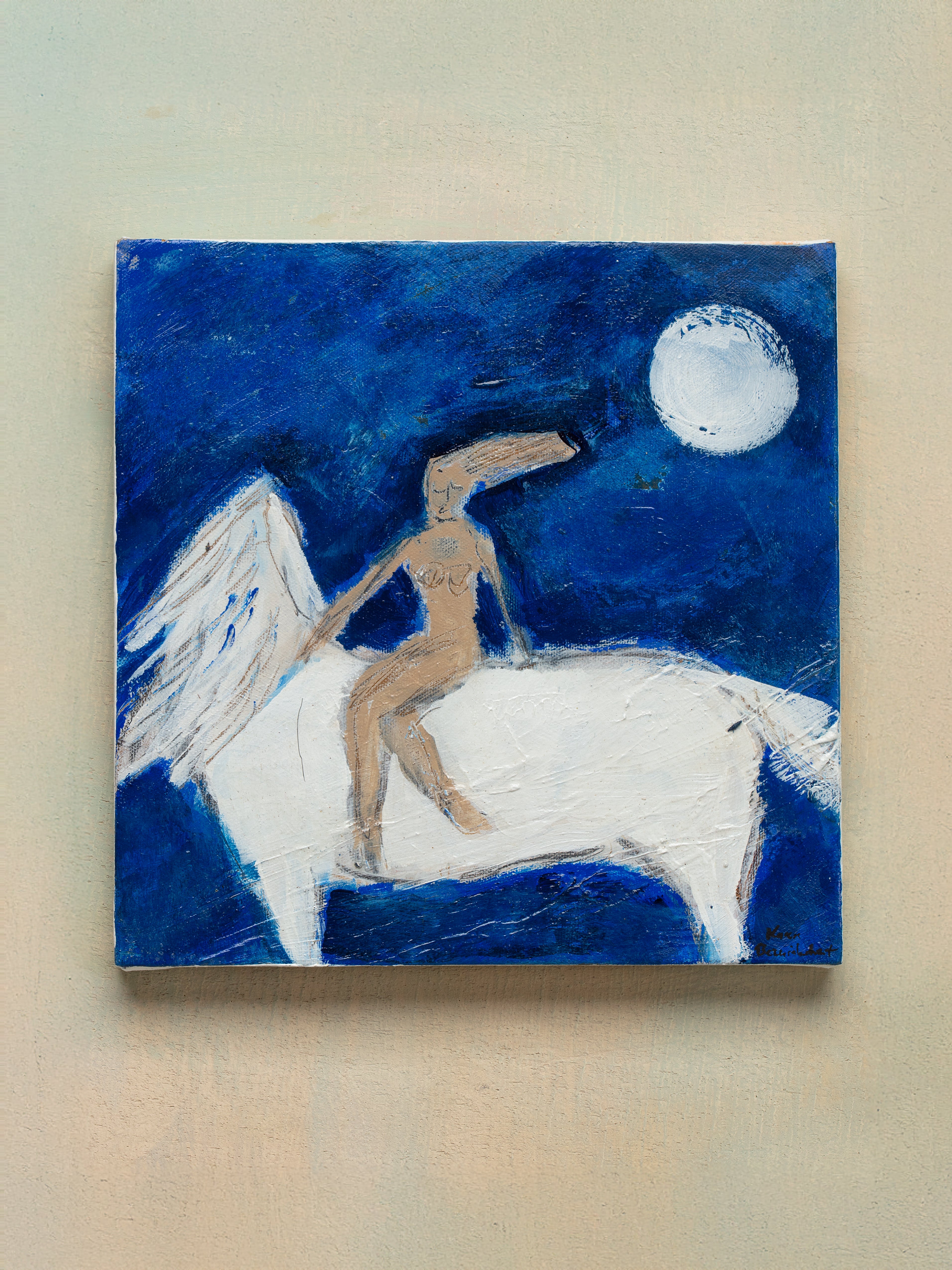 Girl on White Horse - Karen Bezuidenhout
