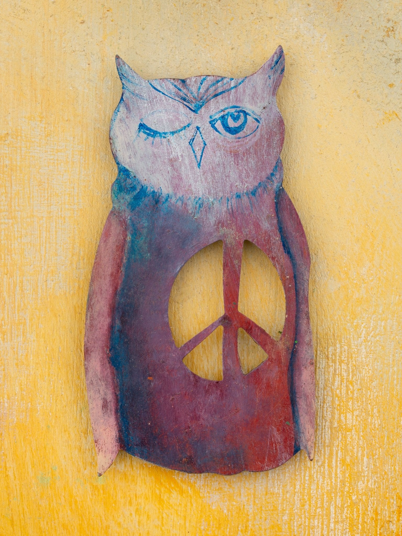 Peace Owl Magnet - Jes MaHarry