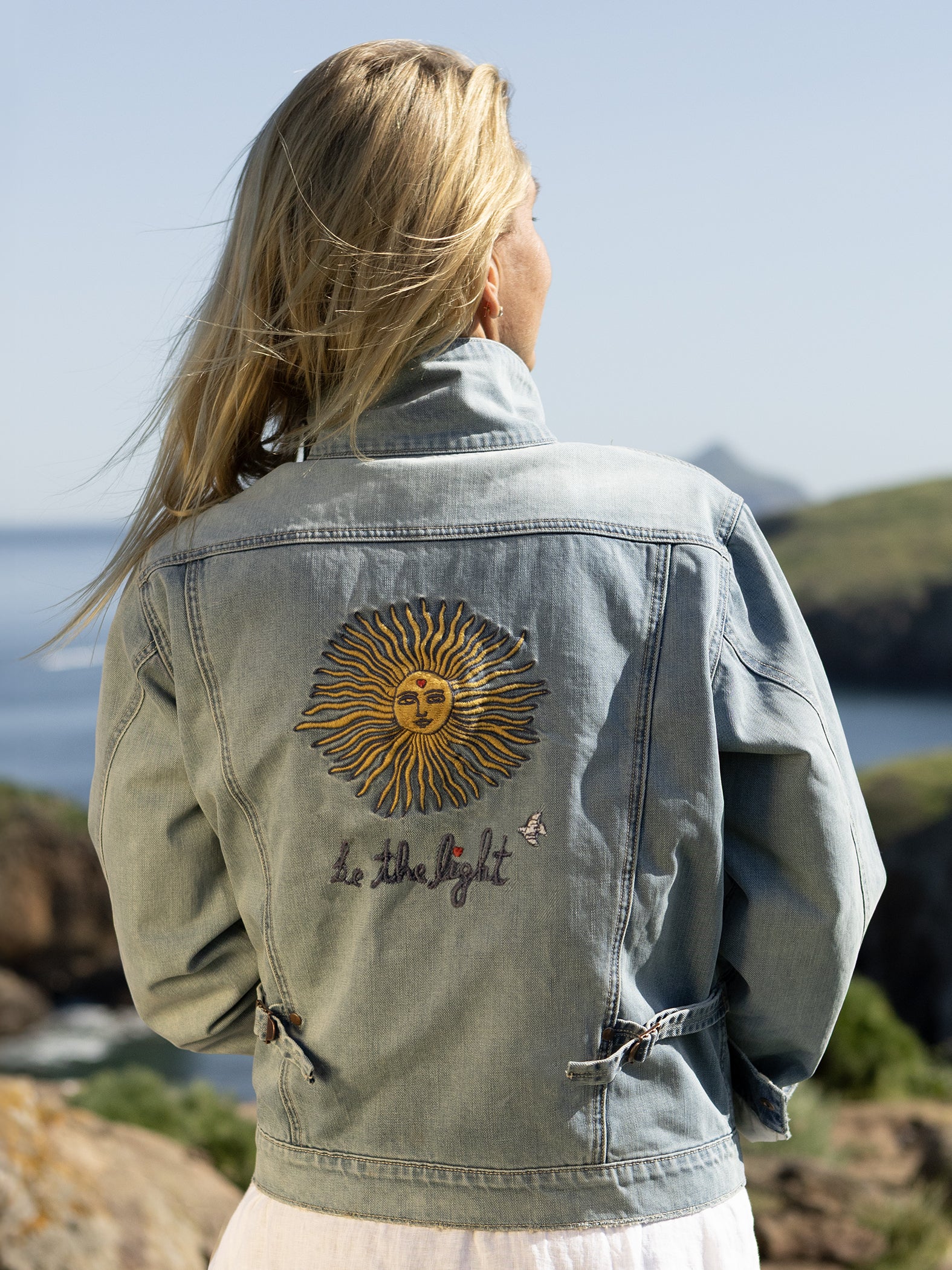 Here Comes The Sun Denim Jacket