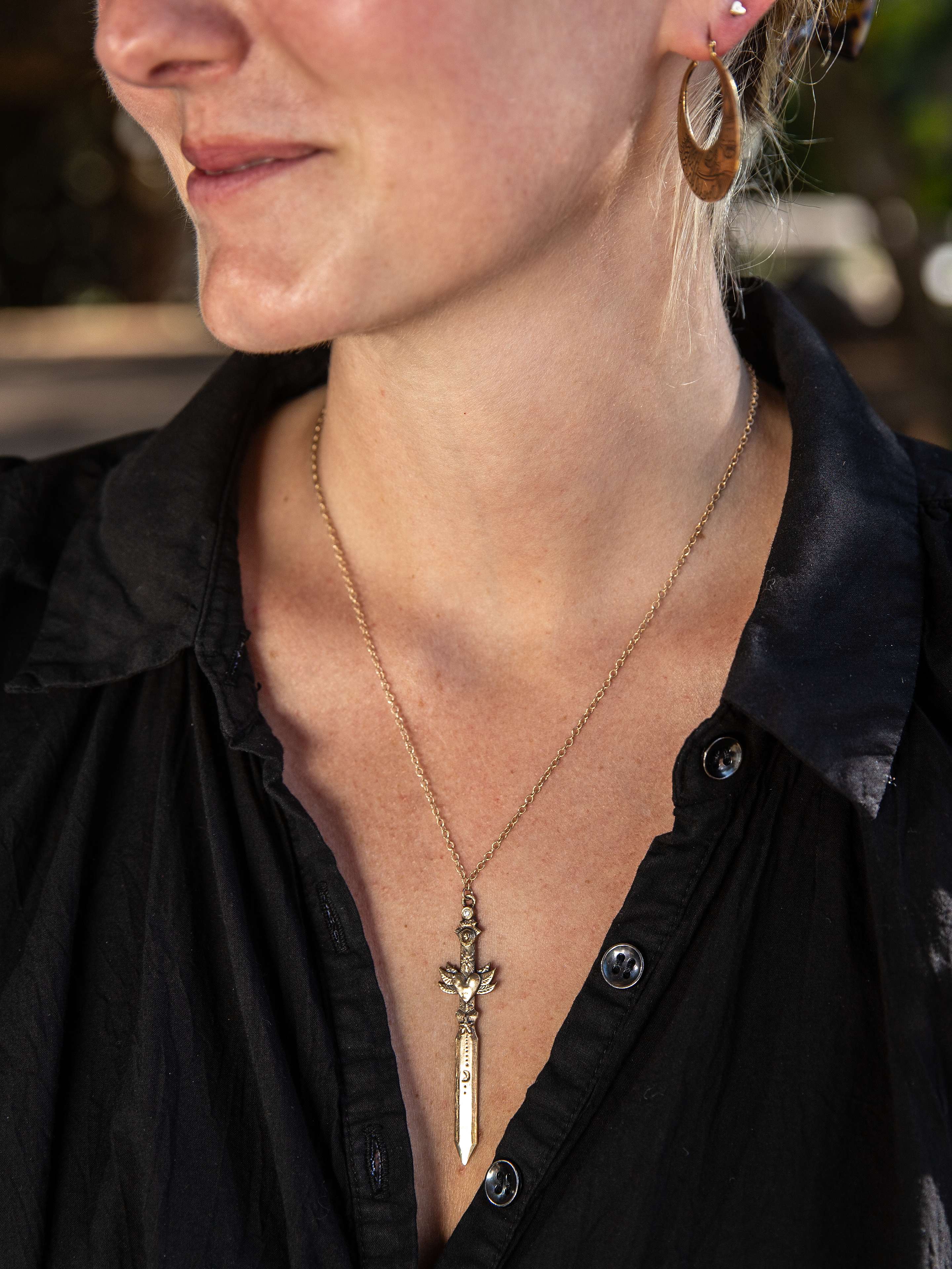 Warrior for Divine Love Necklace
