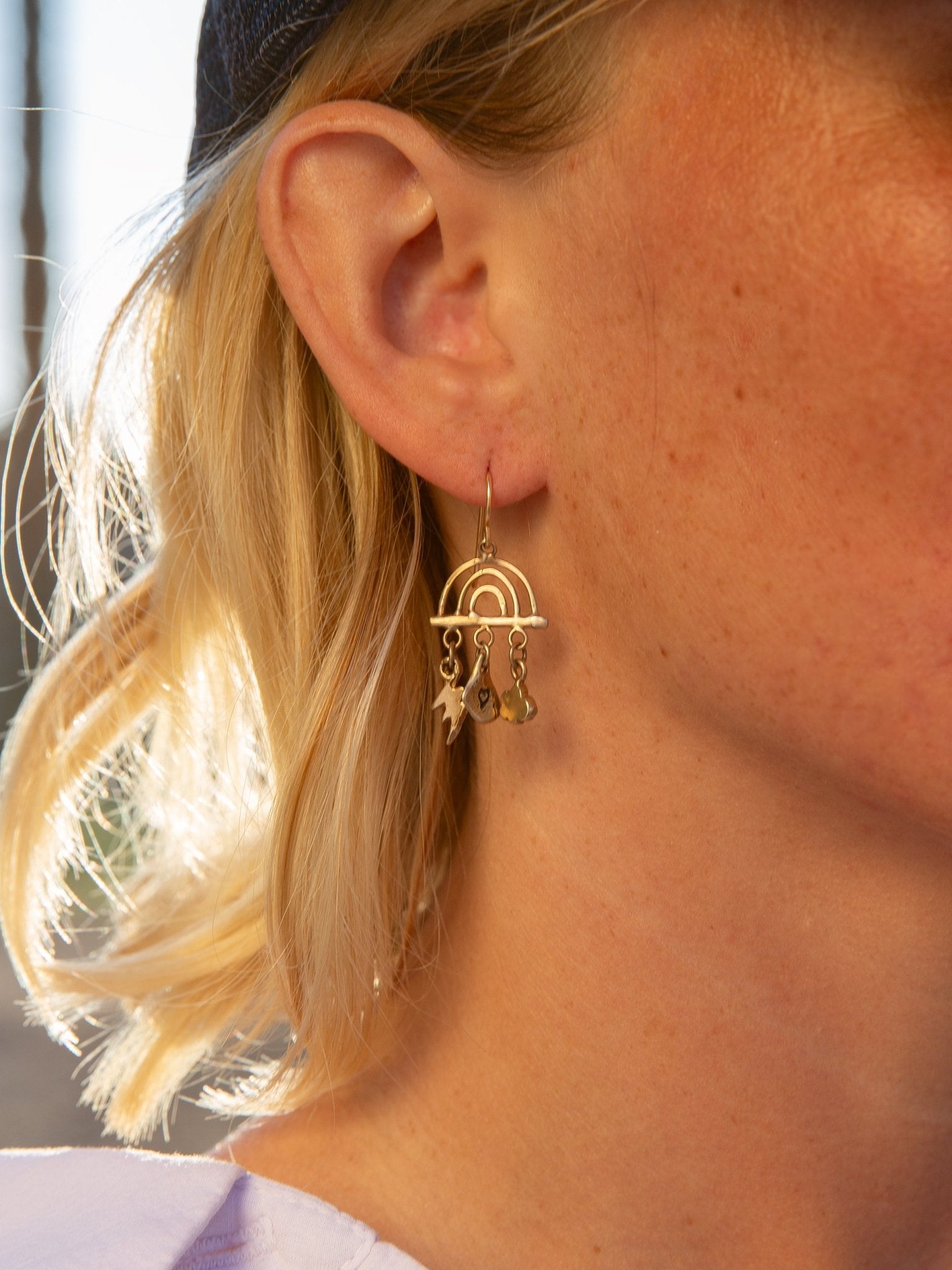 Calm Skies Ahead Earrings - Jes MaHarry