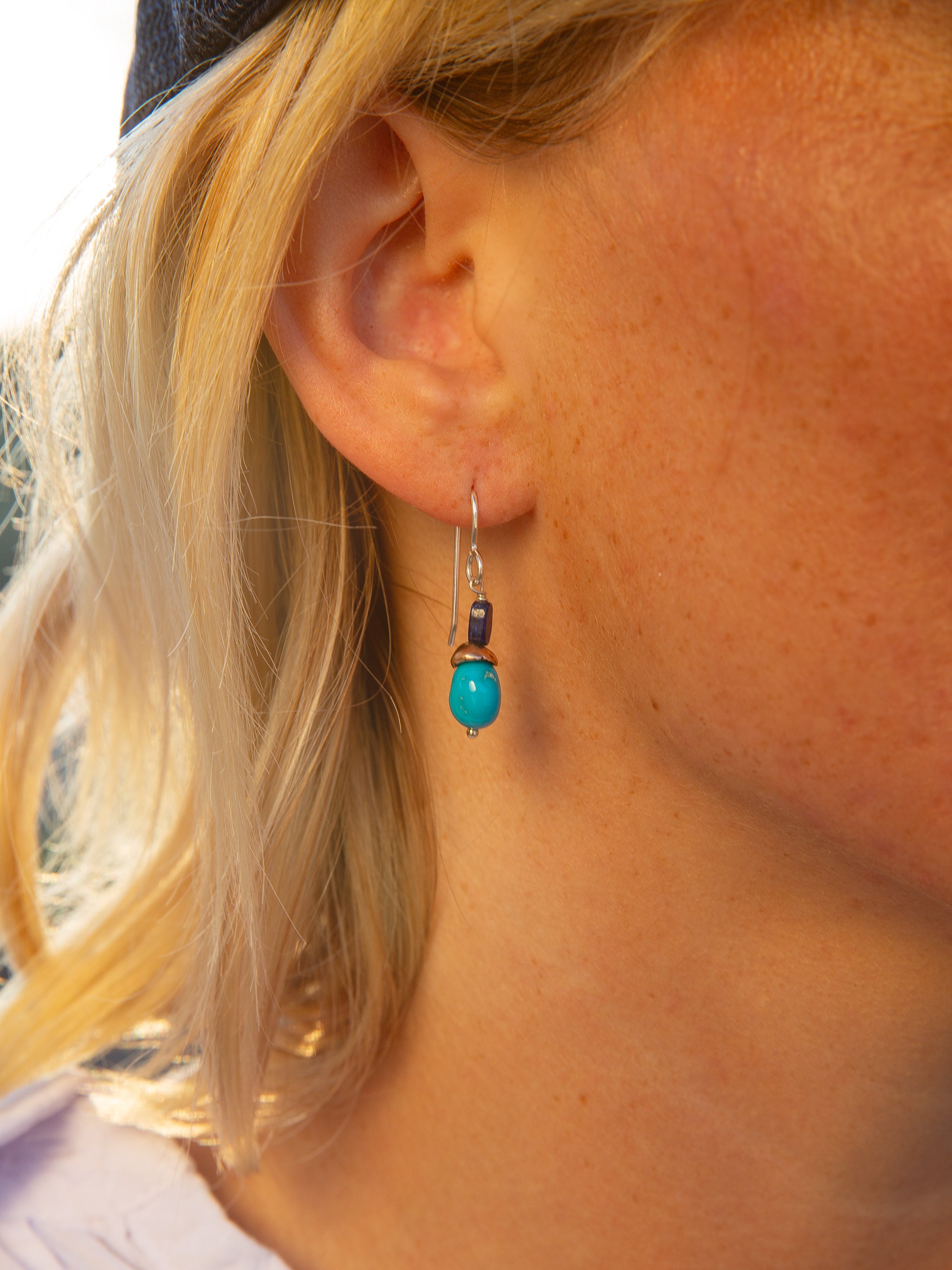 Drops of Blue Earrings