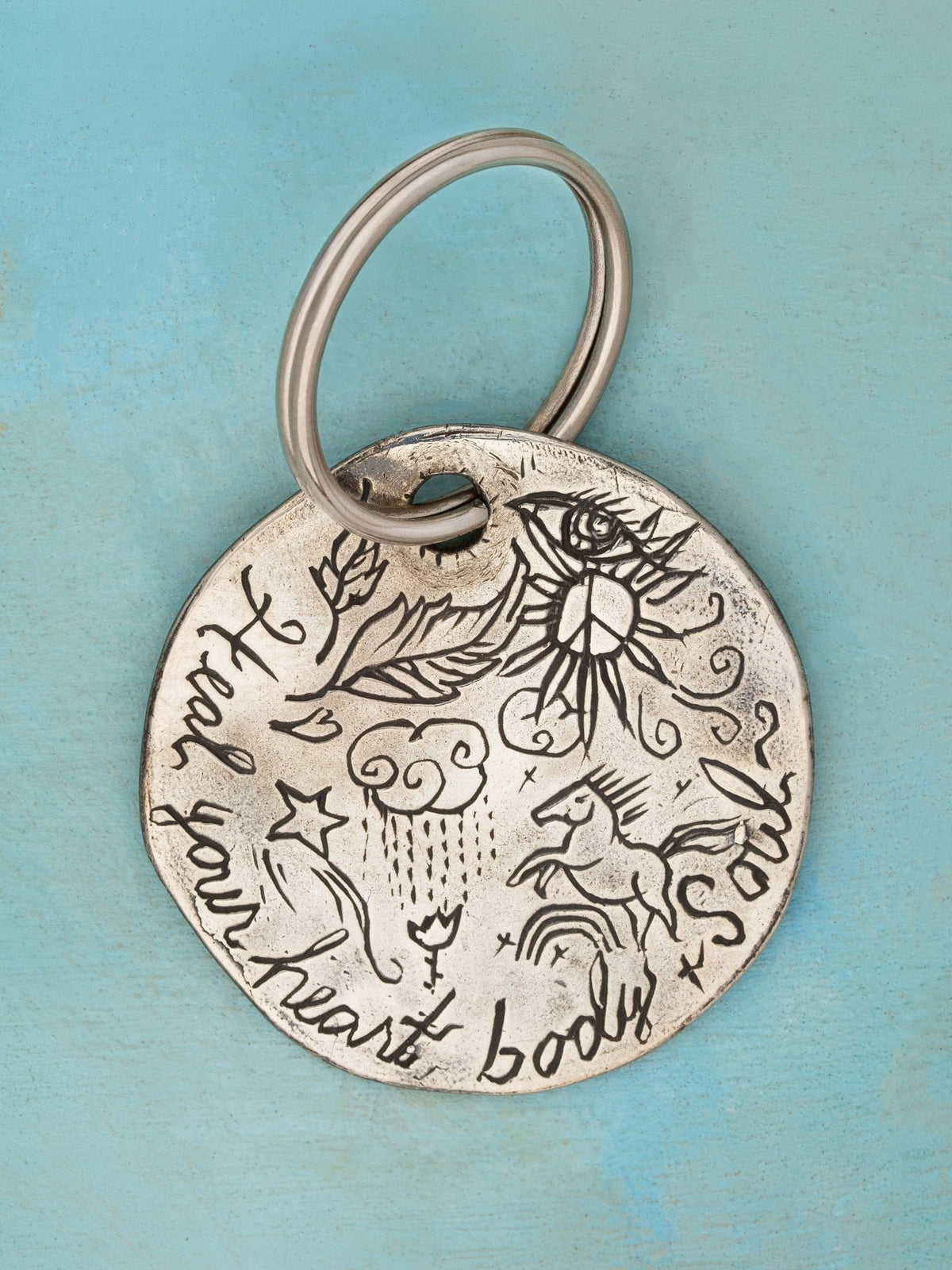 Heal Your Heart Keyring