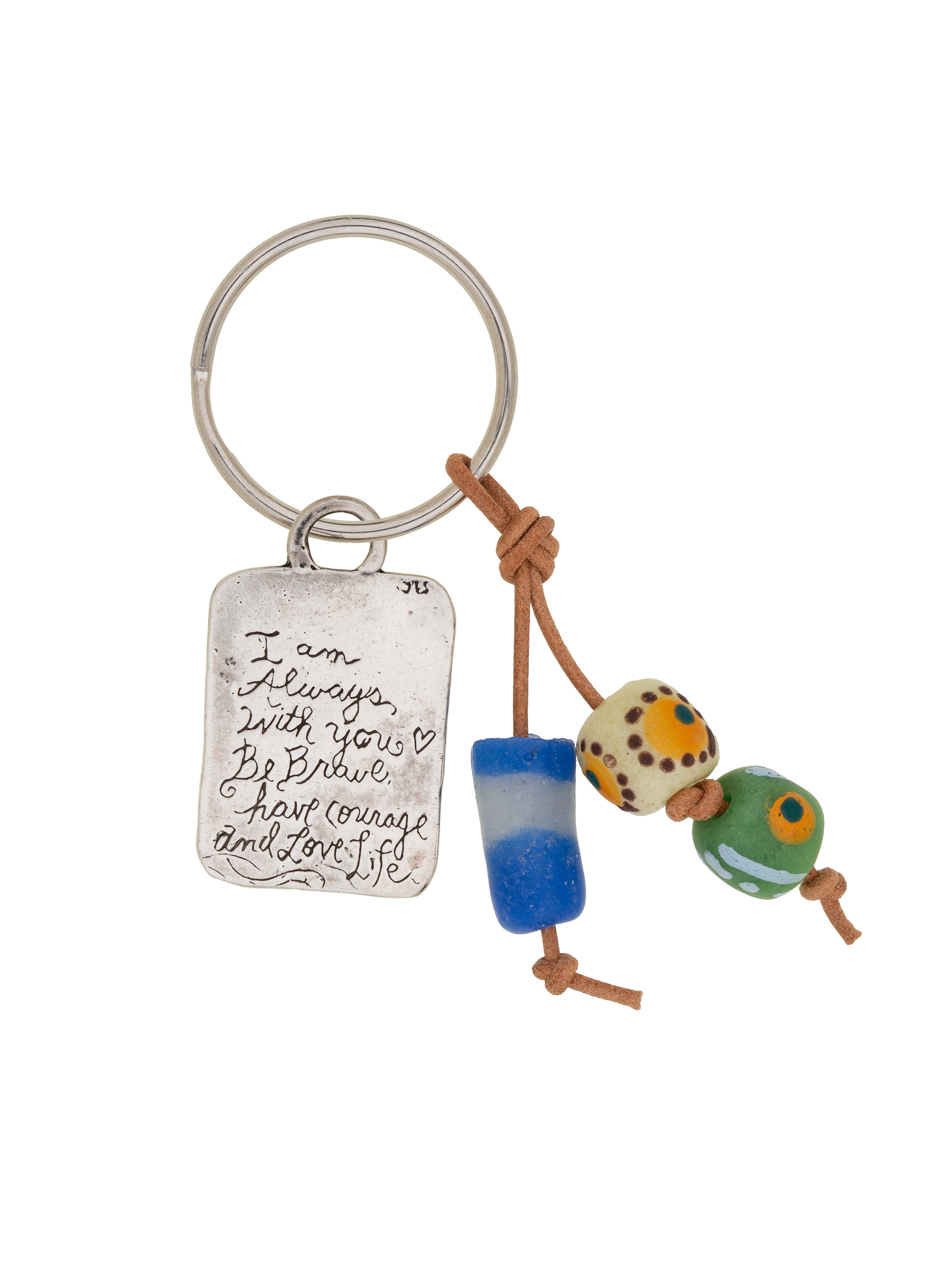 Be Brave Keyring