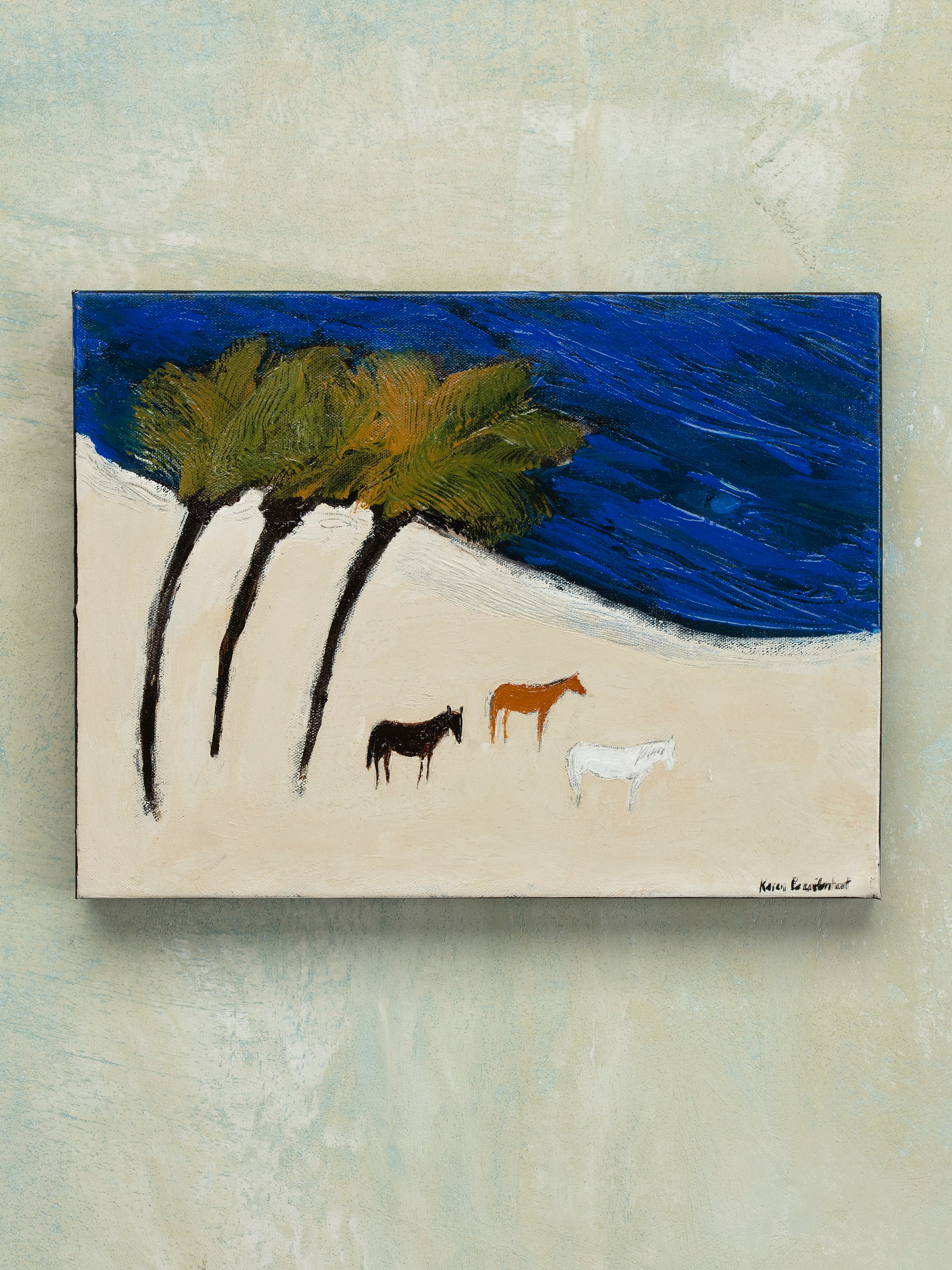 Horses By The Beach - Karen Bezuidenhout