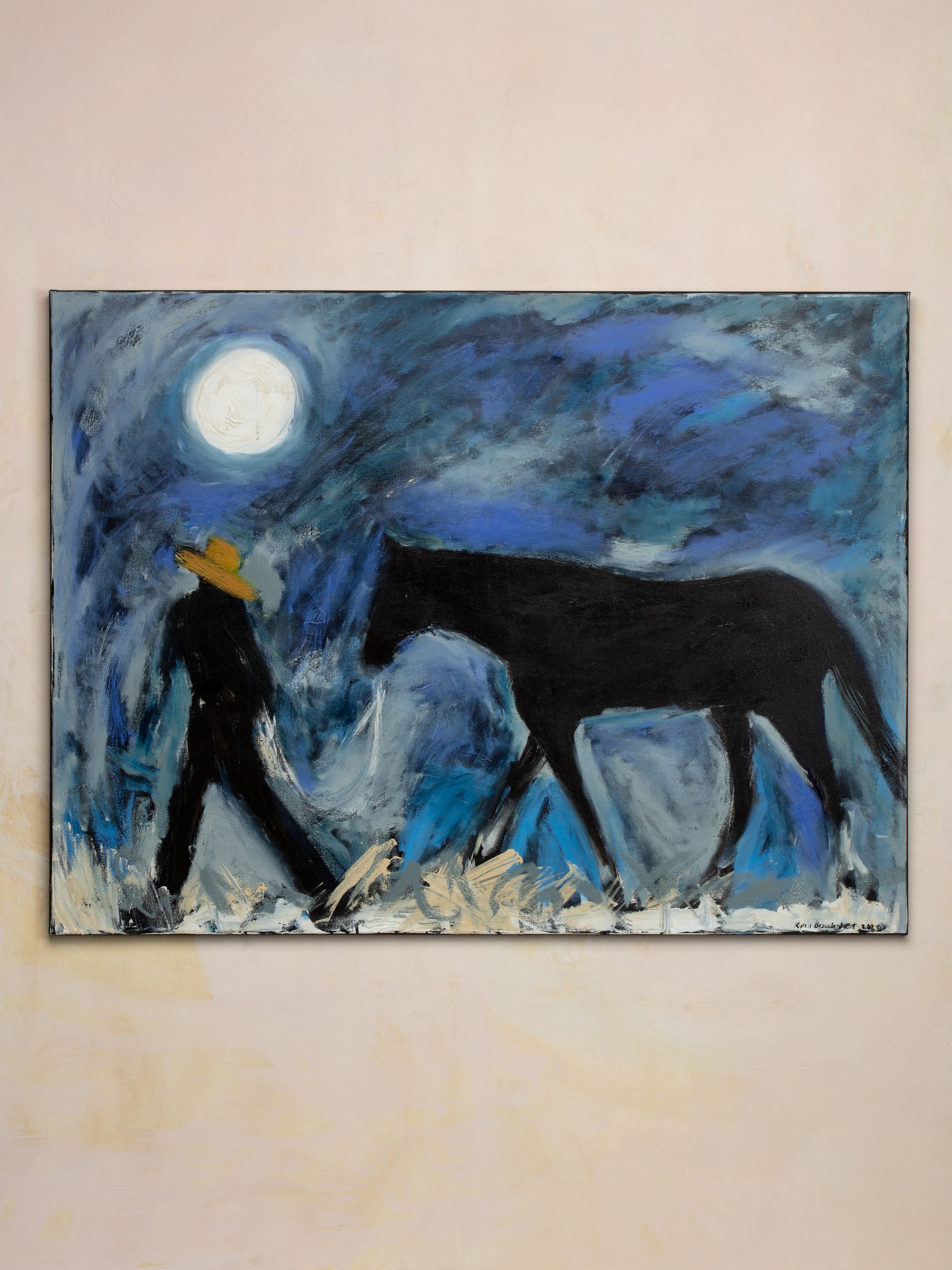 Man, Horse and Moon - Karen Bezuidenhout