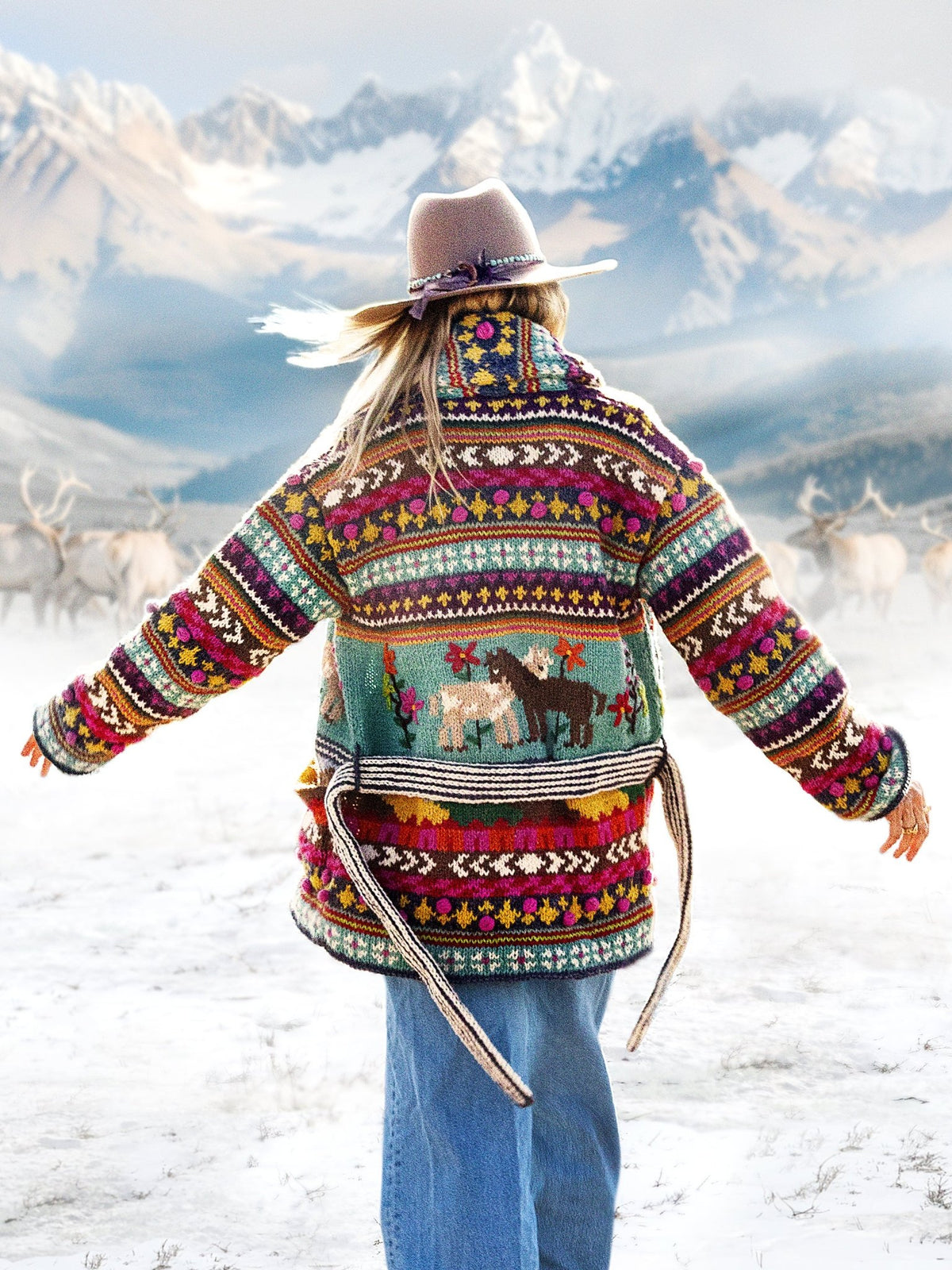 Kindred Spirits Handknit Cardigan — Jes MaHarry