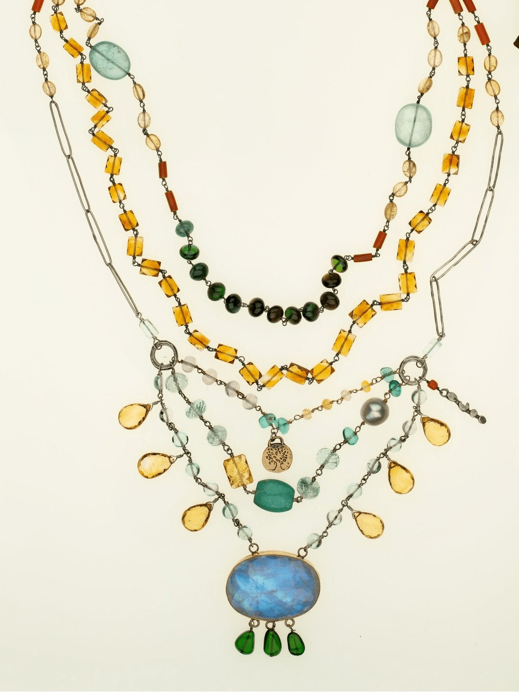 Lush Life Necklace — Handmade by Jes MaHarry