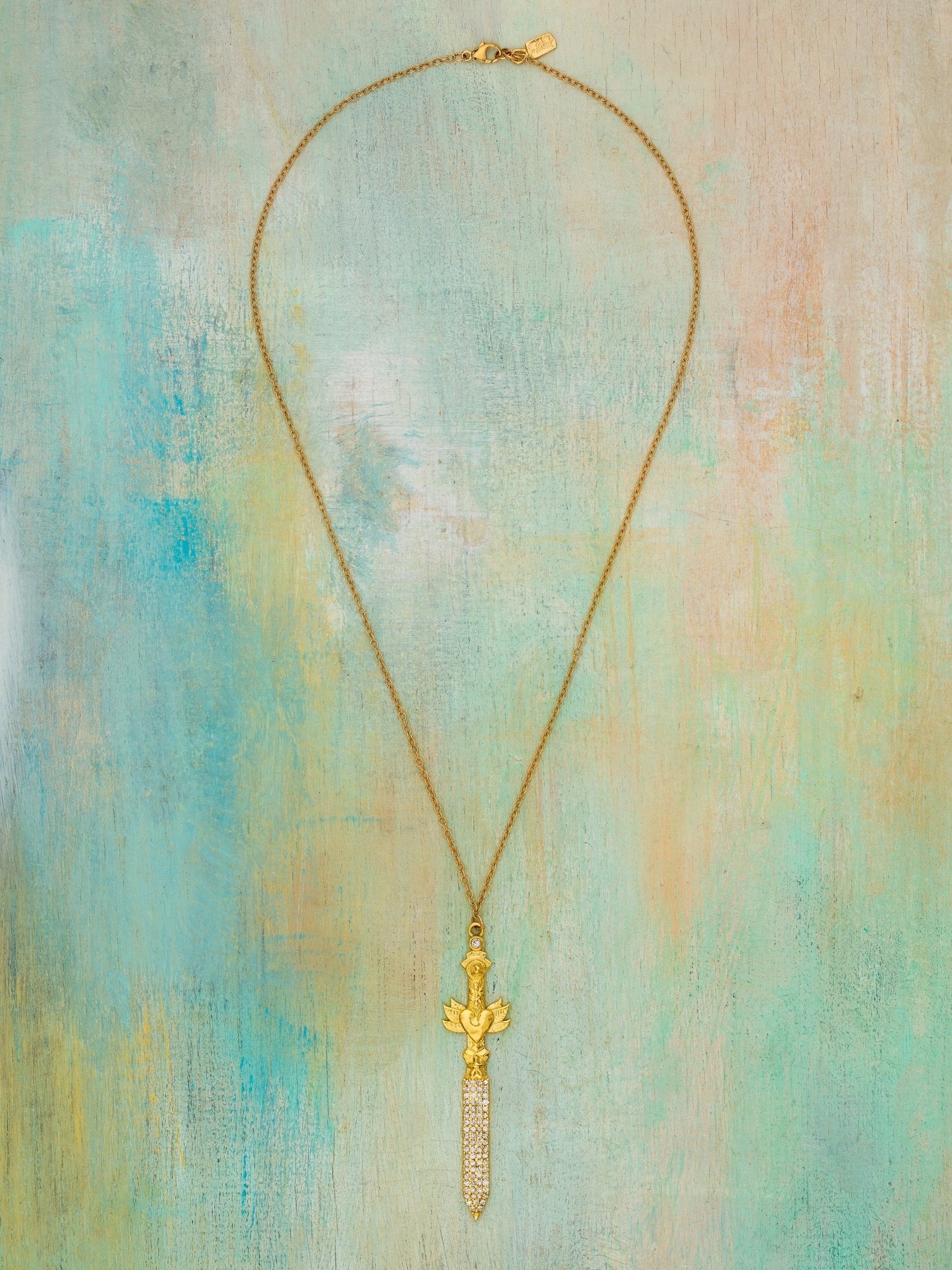 Warrior for Divine Joy Necklace - Jes MaHarry
