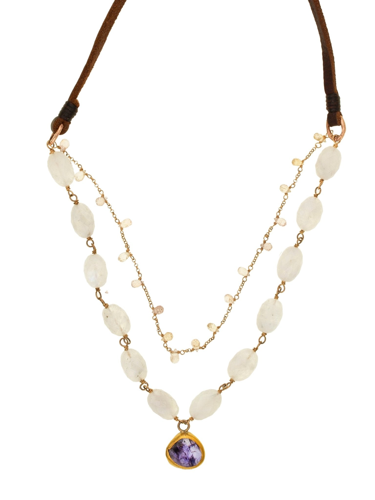 Lilac Necklace — Handmade by Jes MaHarry