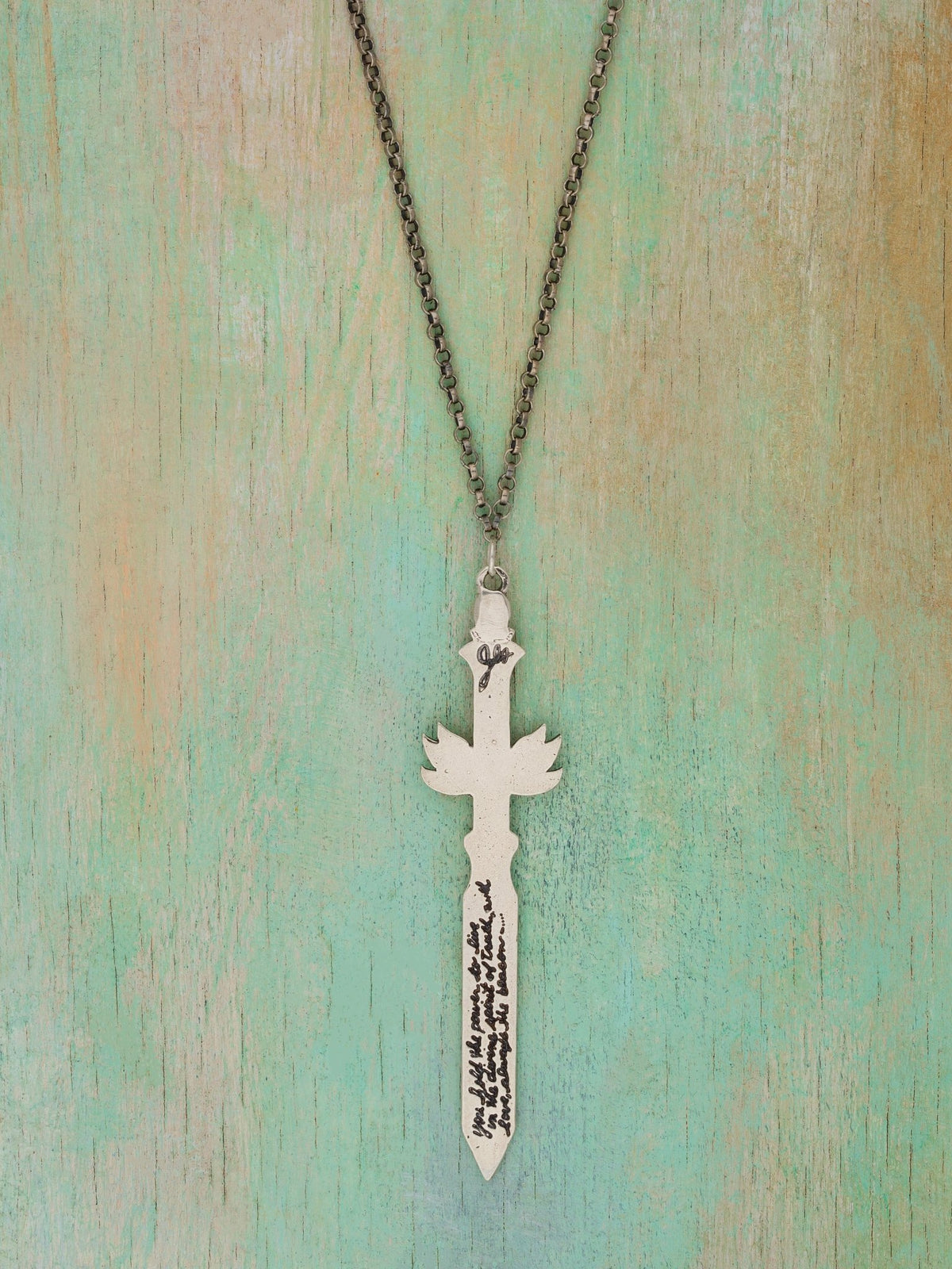 Warrior for Divine Truth Necklace — Handmade by Jes MaHarry