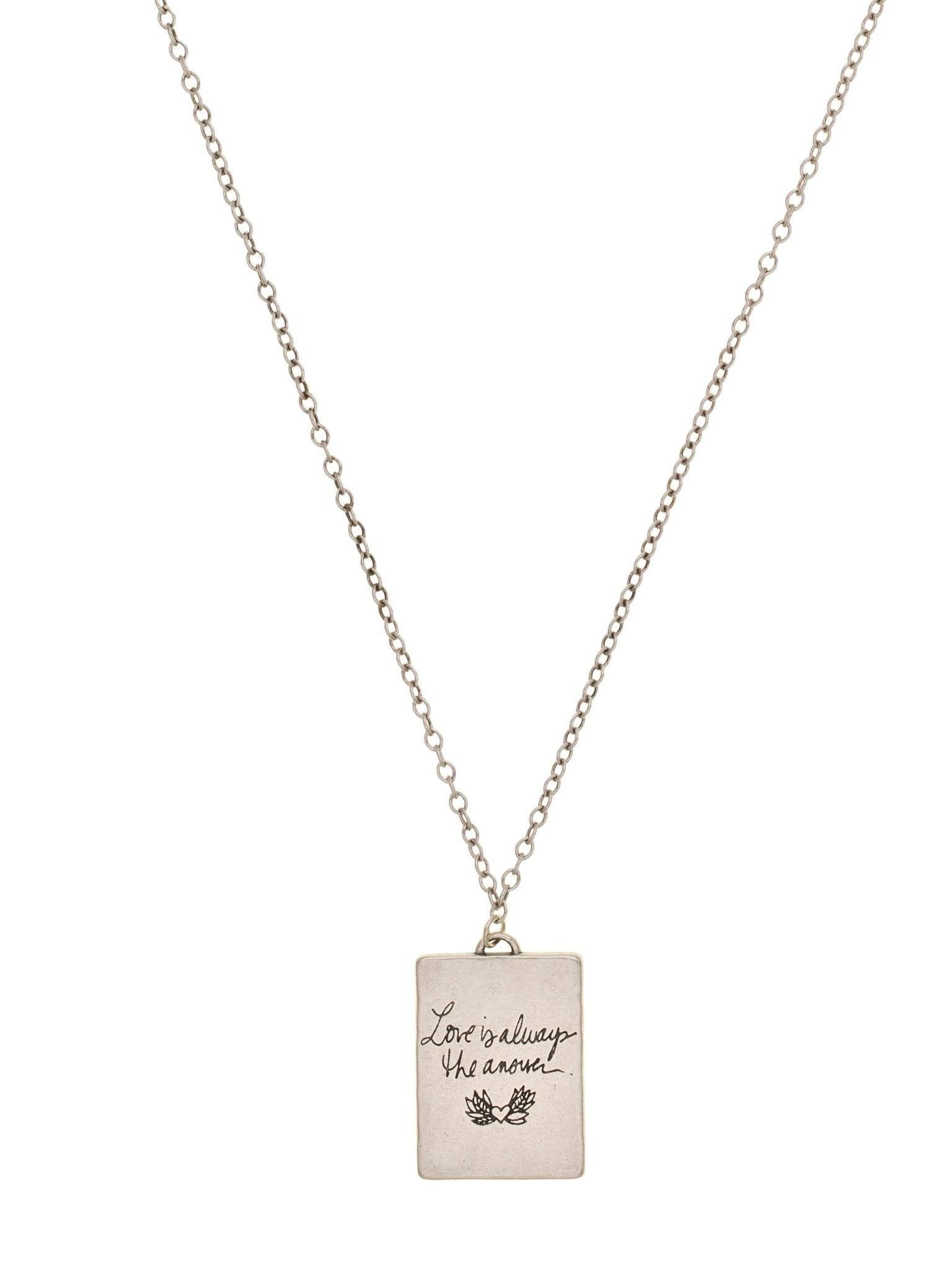 Believe In Love Necklace — Handmade by Jes MaHarry