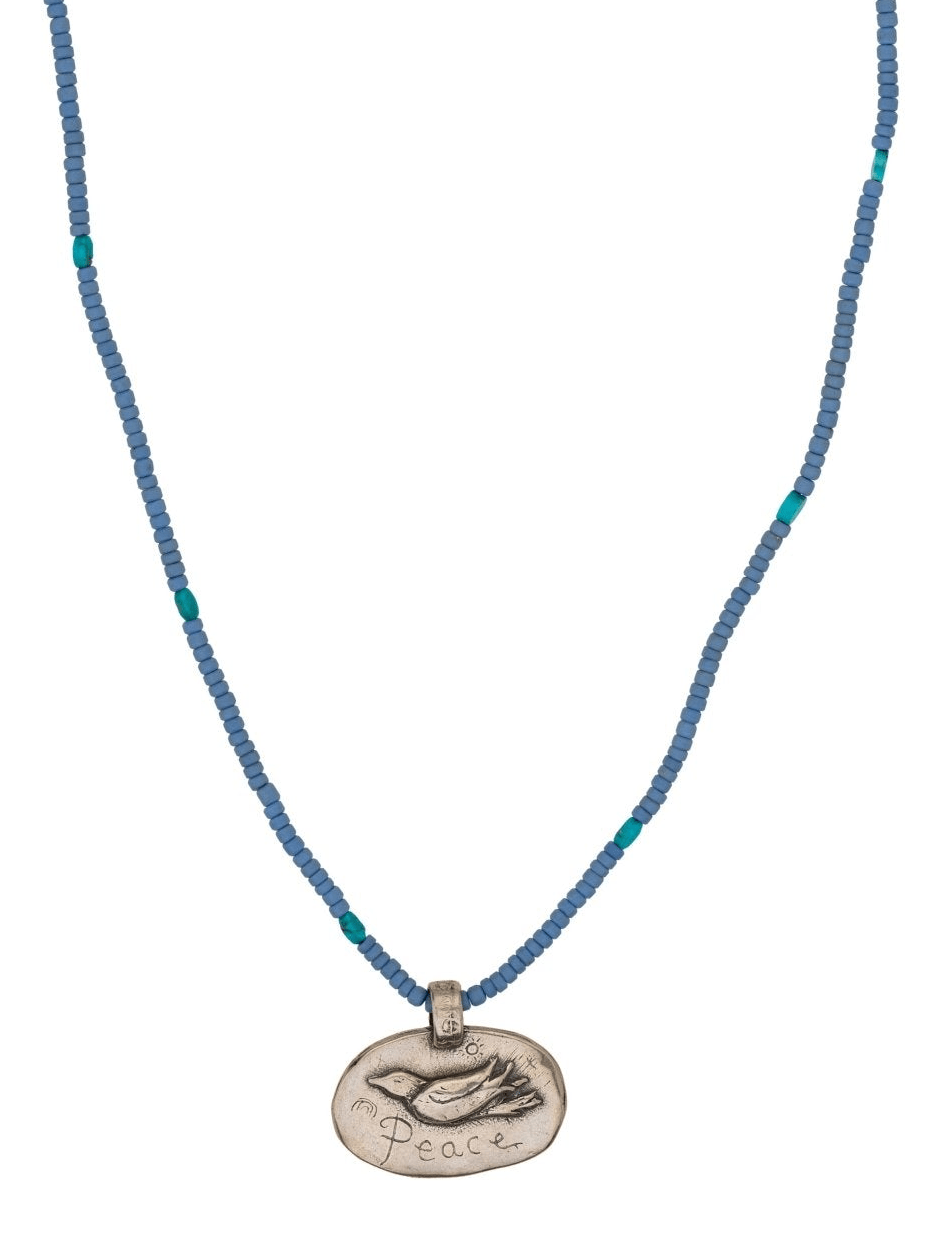 Let Peace Prevail Necklace — Handmade by Jes MaHarry