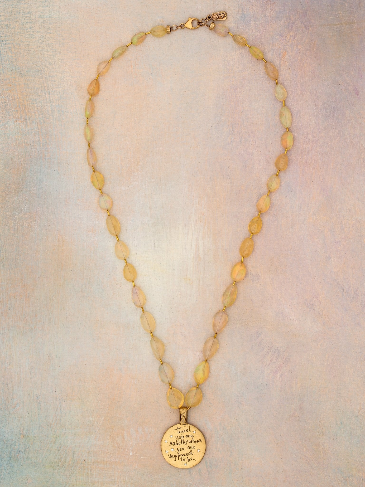 Trust The Universe Necklace - Jes MaHarry