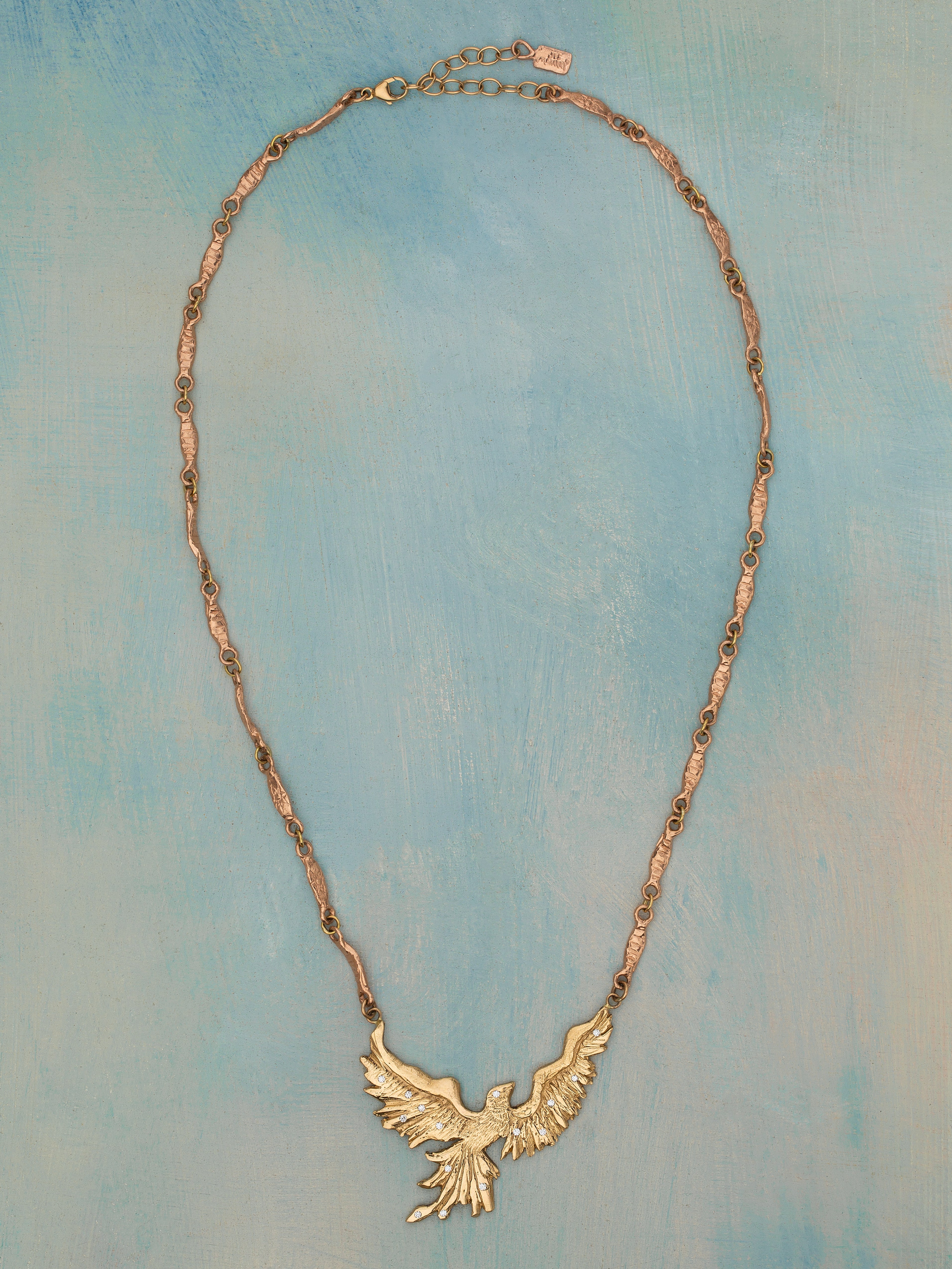 Phoenix Heart Necklace
