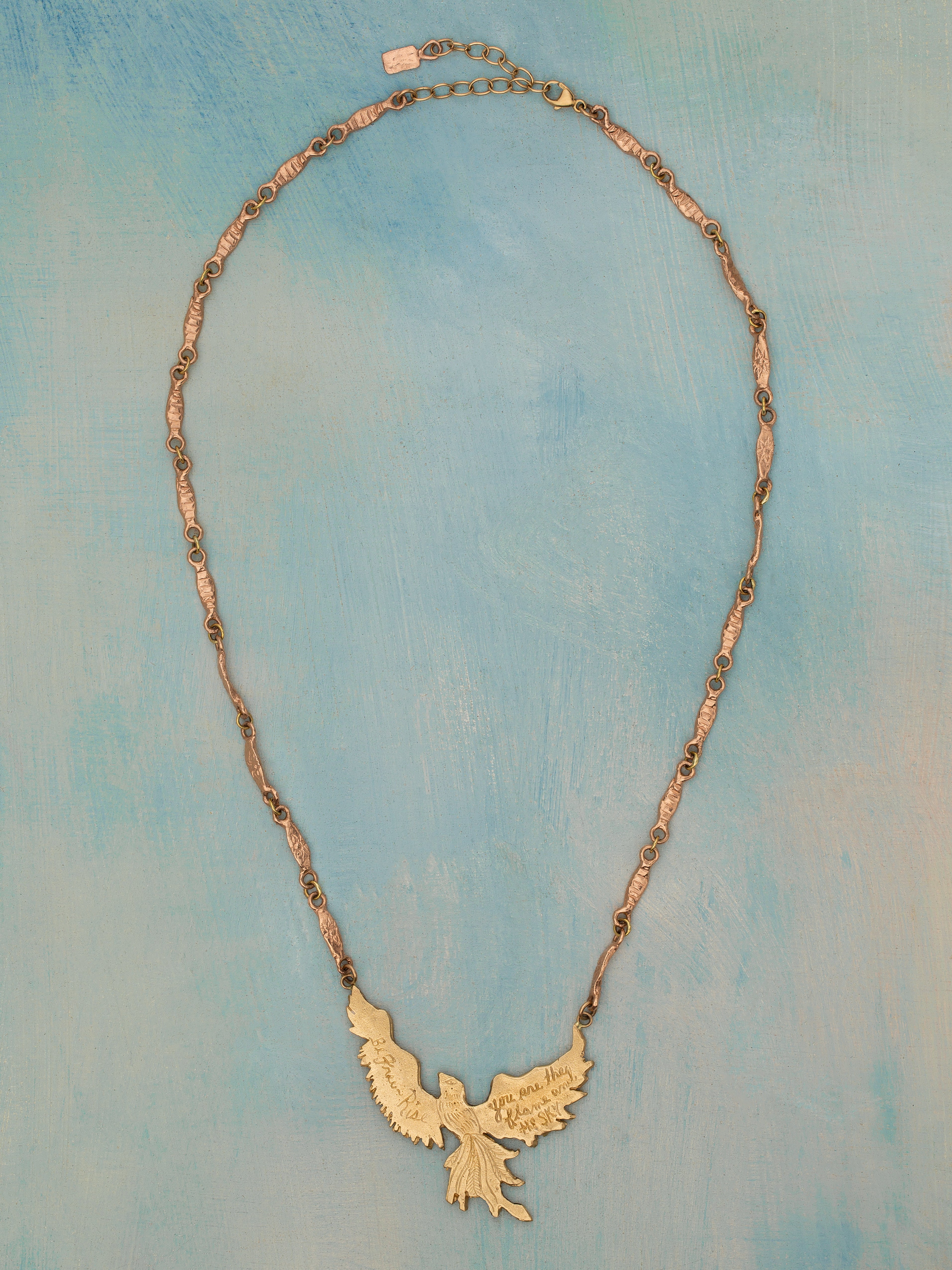 Phoenix Heart Necklace