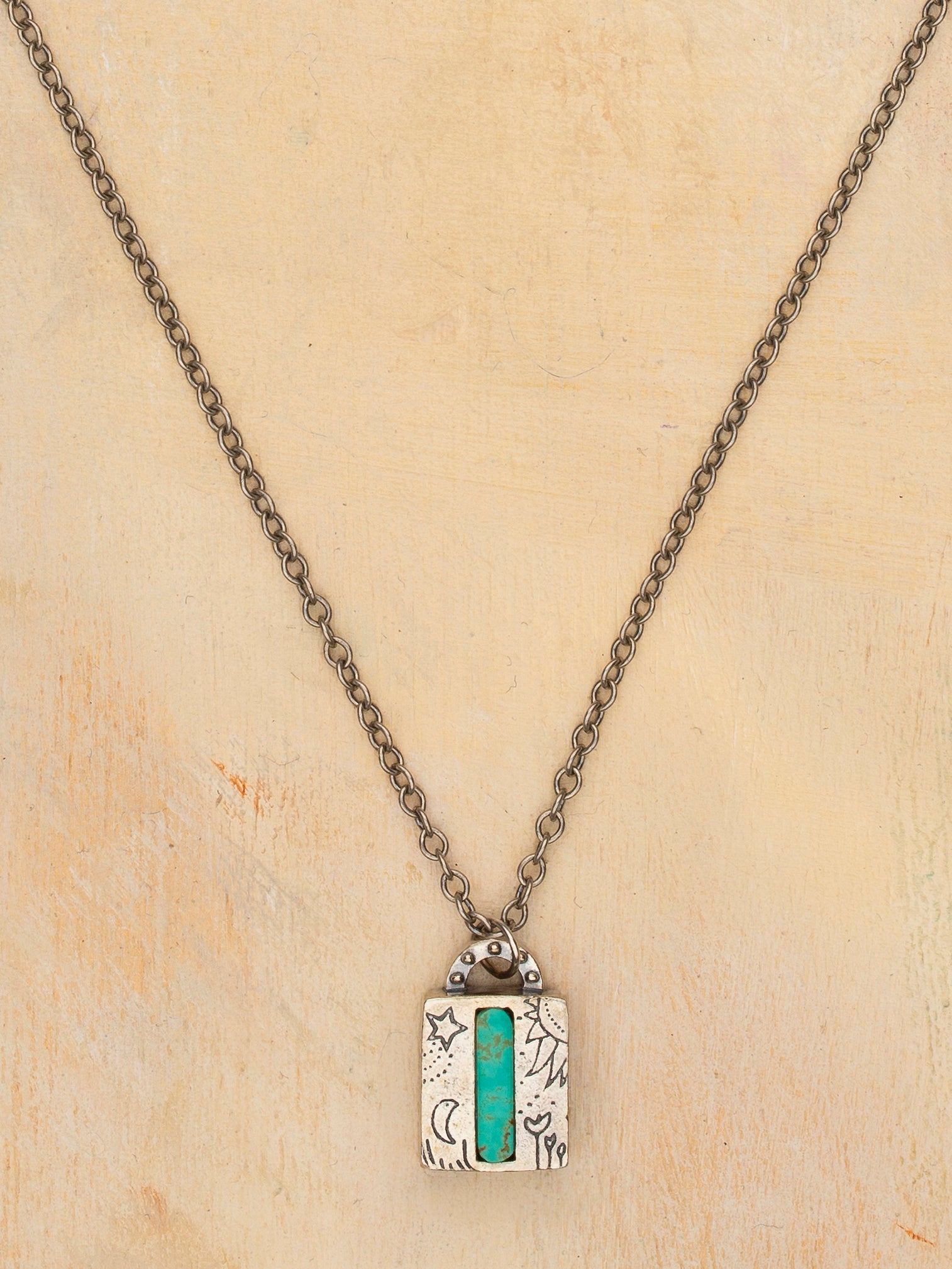 Big Open Sky Initials Necklace