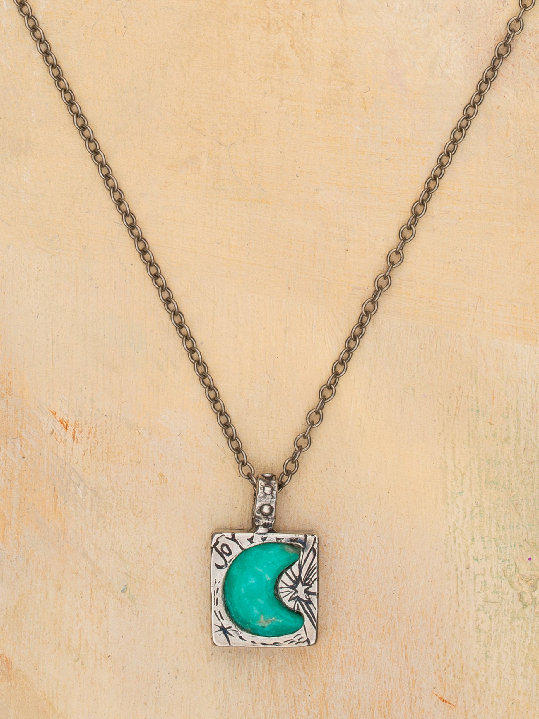 Big Open Sky Moon Necklace