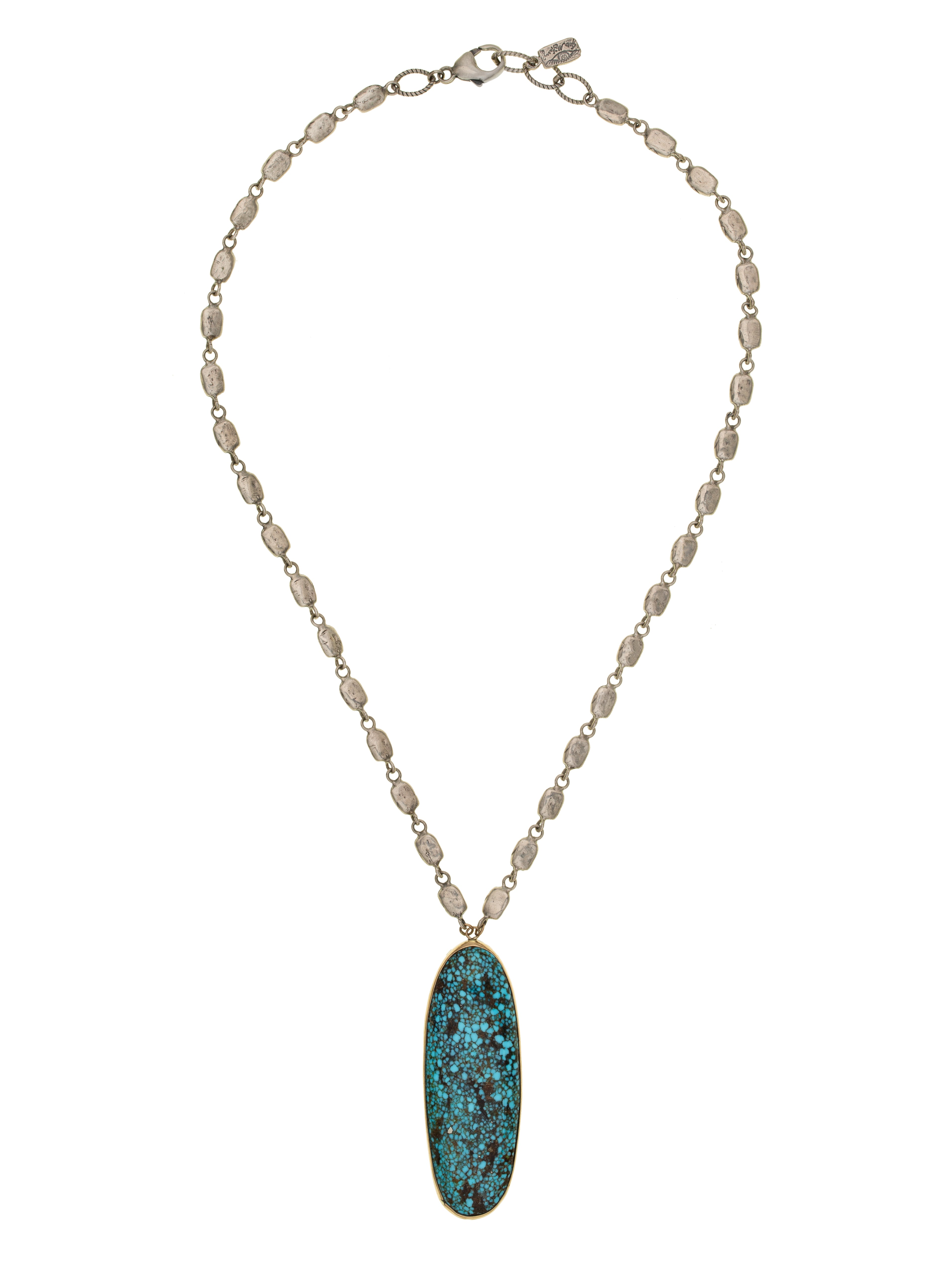 Pebbles Of Turquoise Necklace