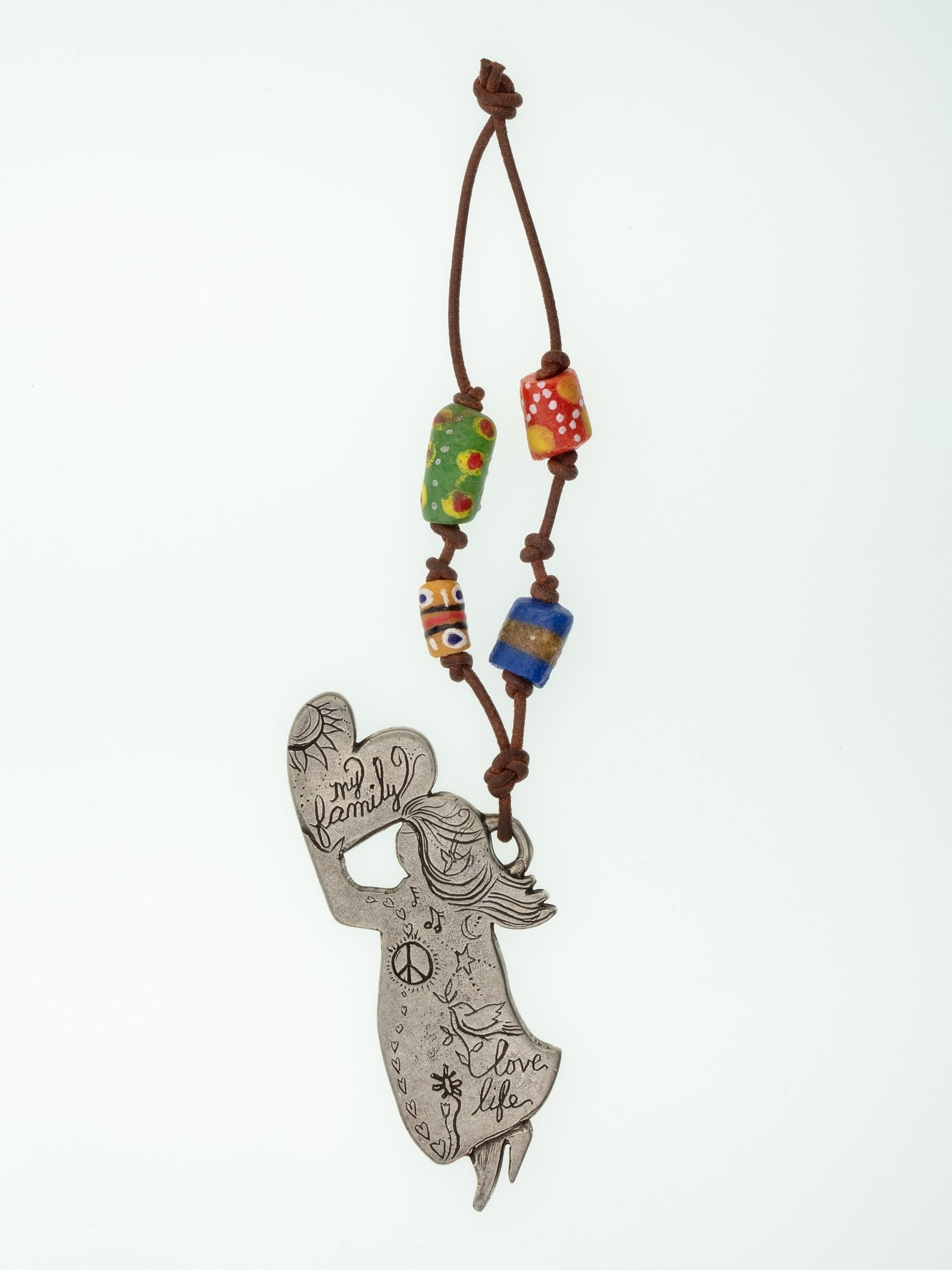 Angel House Blessing Ornament — Handmade by Jes MaHarry