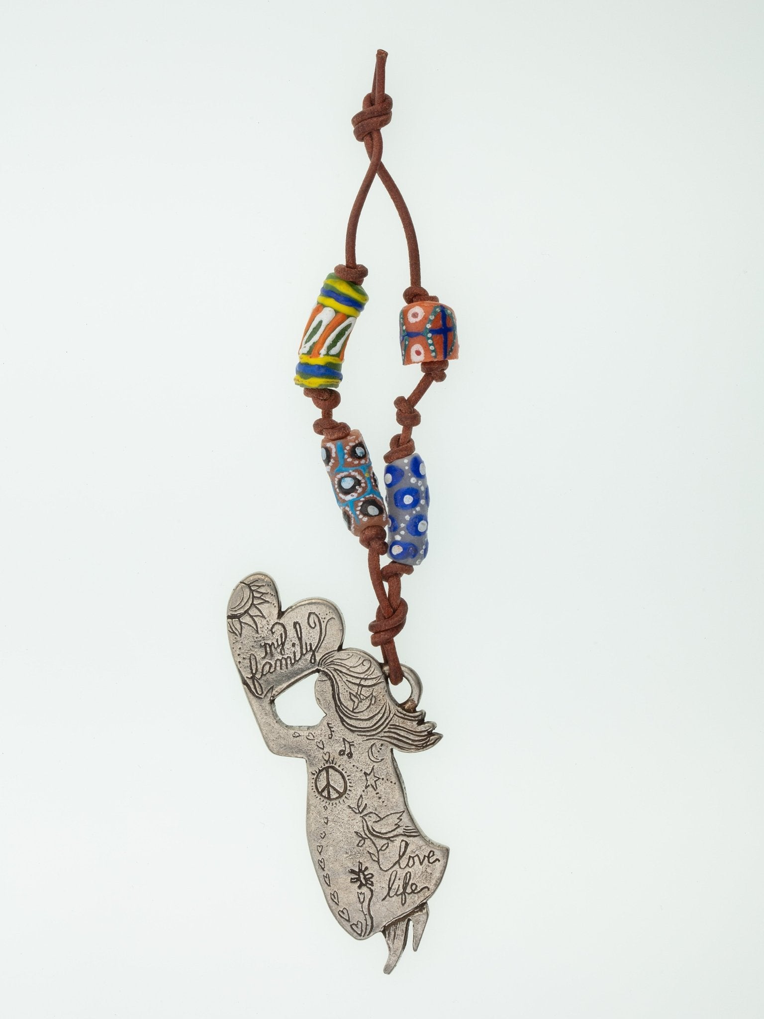 Angel House Blessing Ornament — Handmade by Jes MaHarry