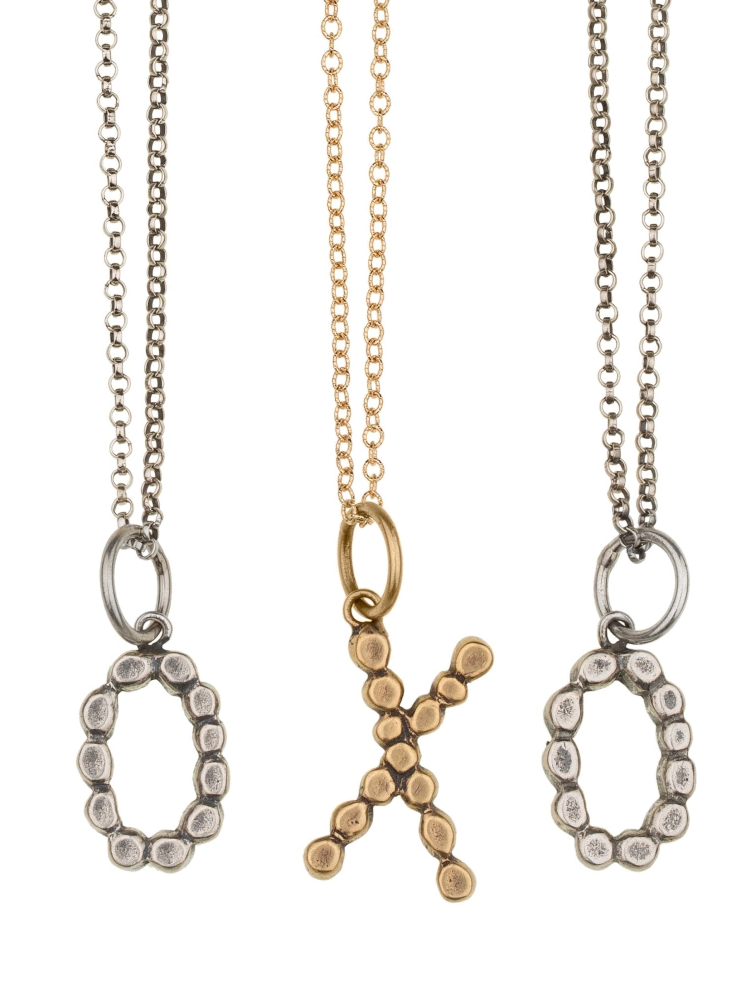 Join The Dots Alphabet Charms Sterling Silver — Handmade by Jes MaHarry