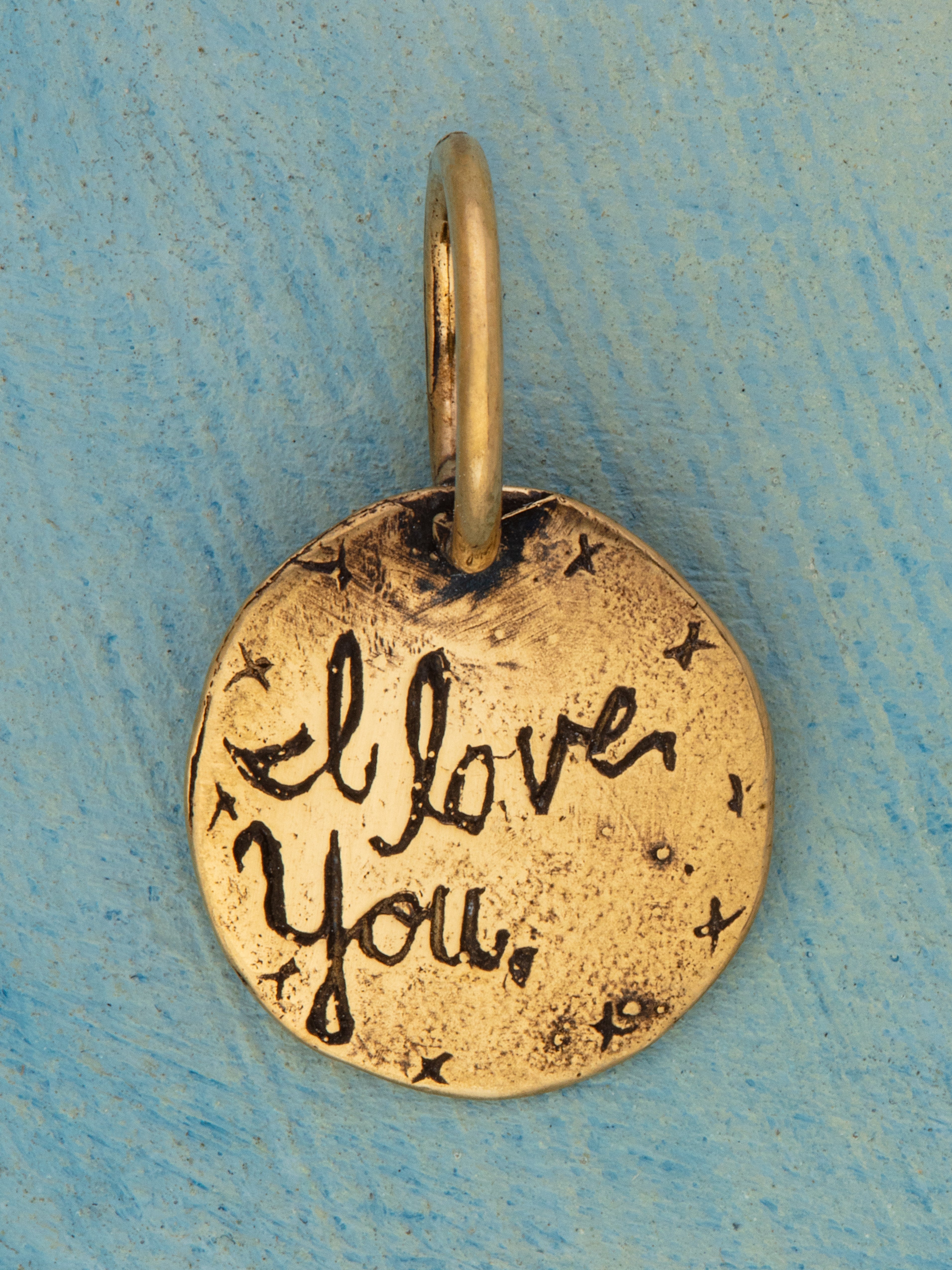 I Love You Mom Charm