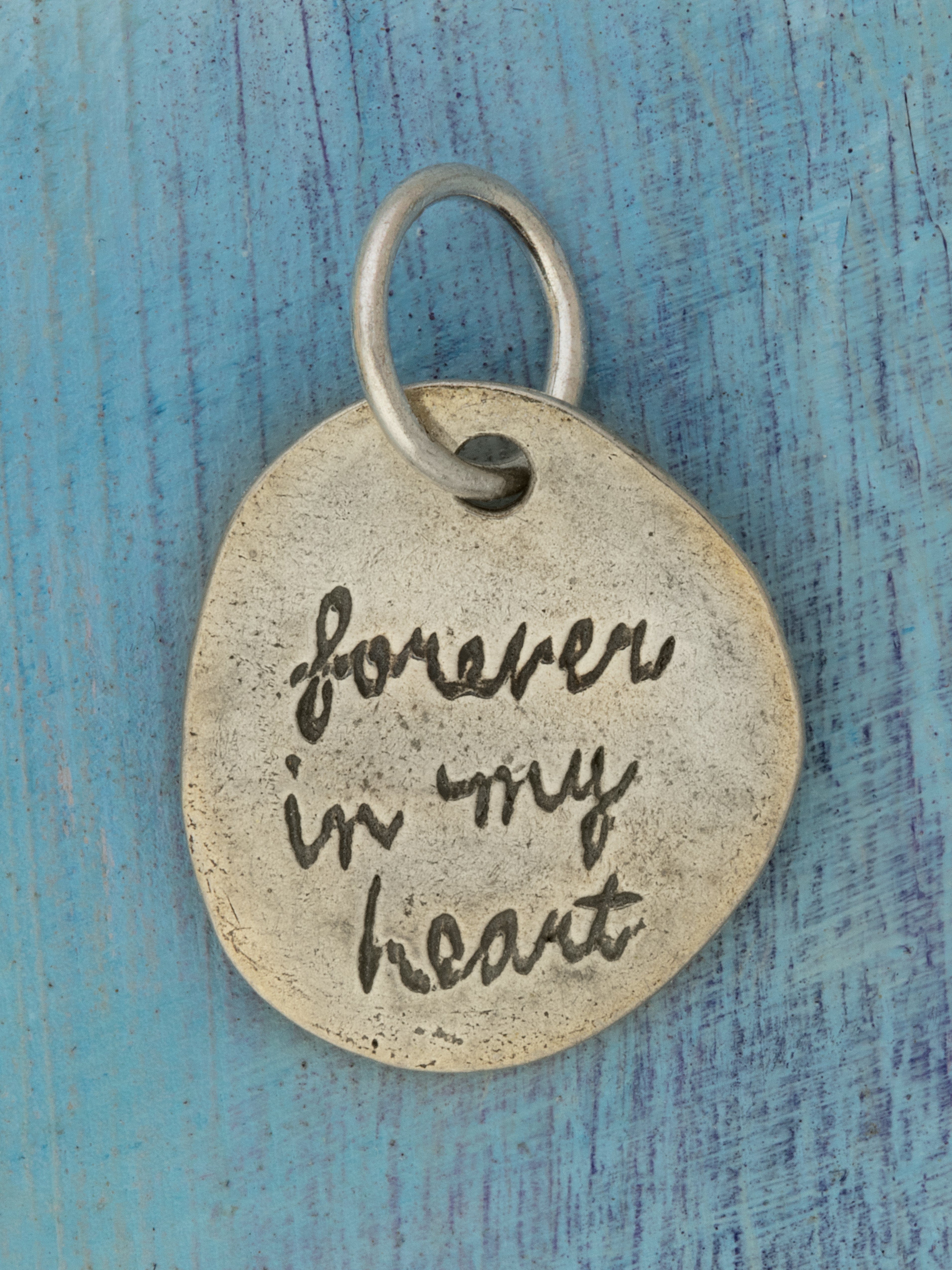 Silver Heart Dance Charm